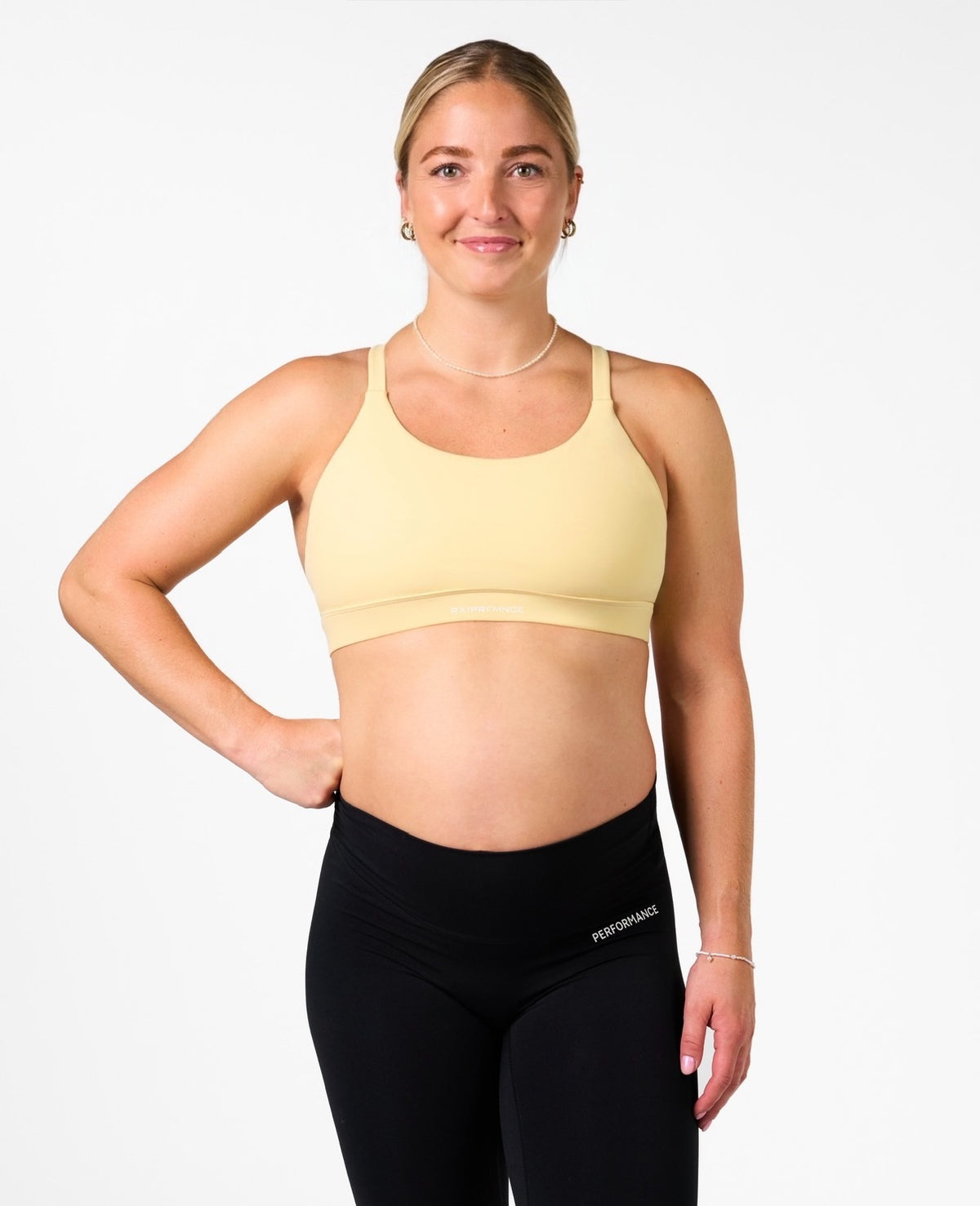 Isabel Sport Bra Soft Lemon