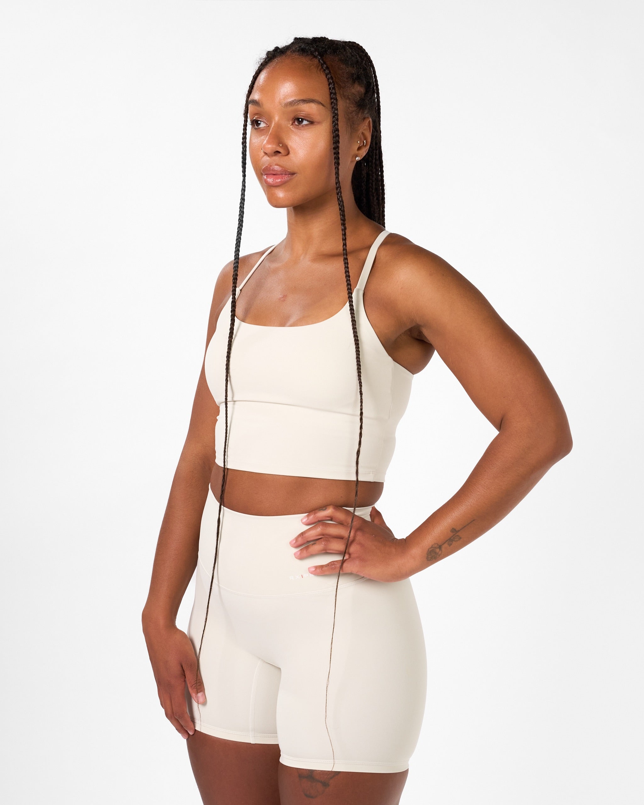 Isabel Crop Top Off White-2