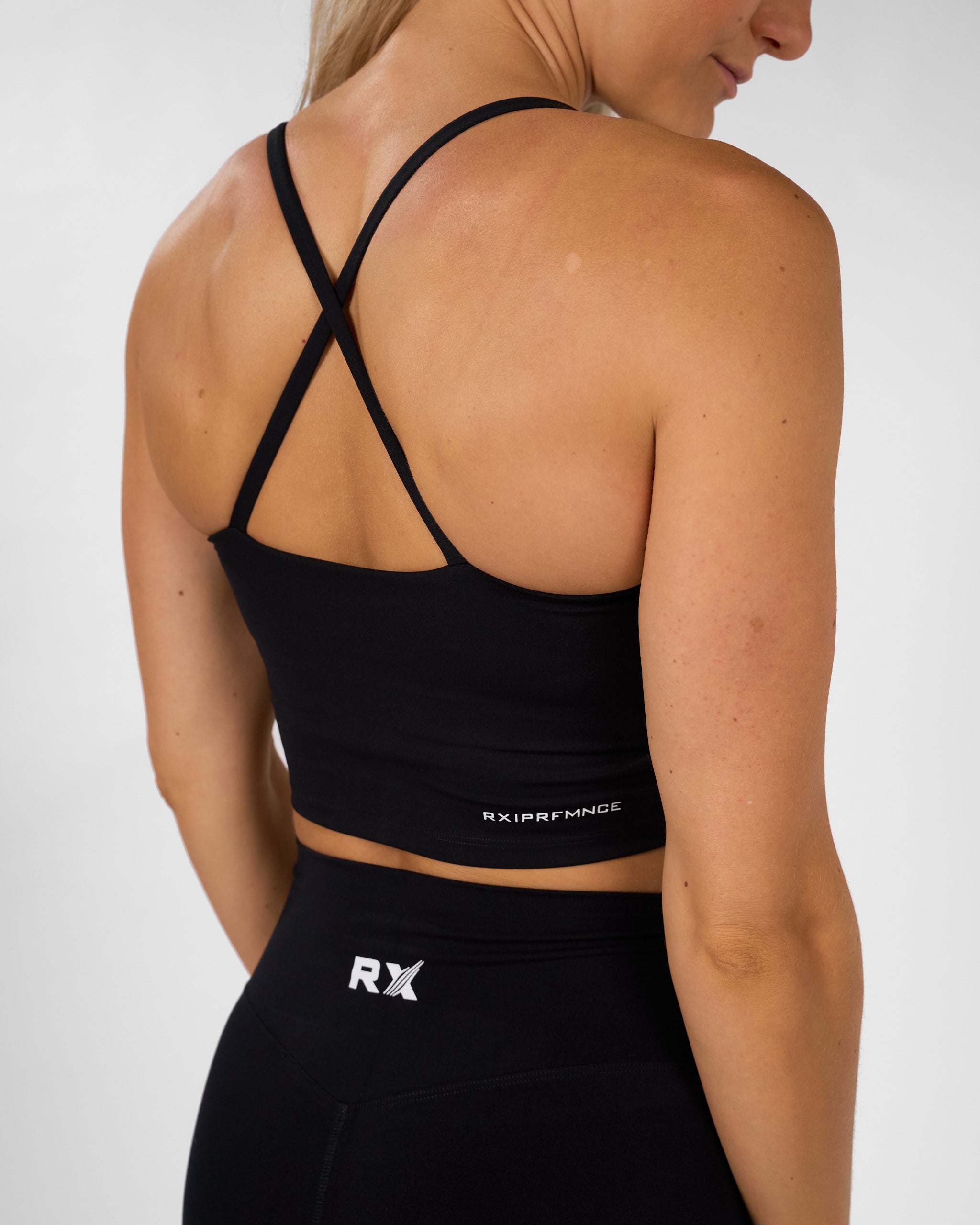 Isabel Crop Top Black-4