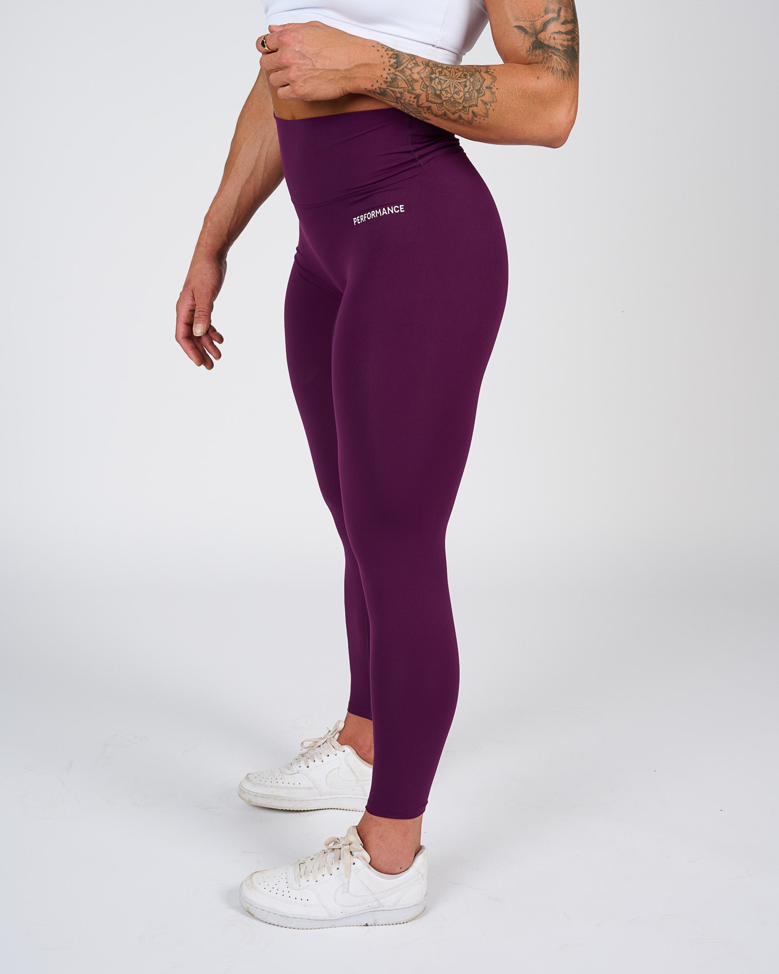 Isabel Tights Deep Plum-4