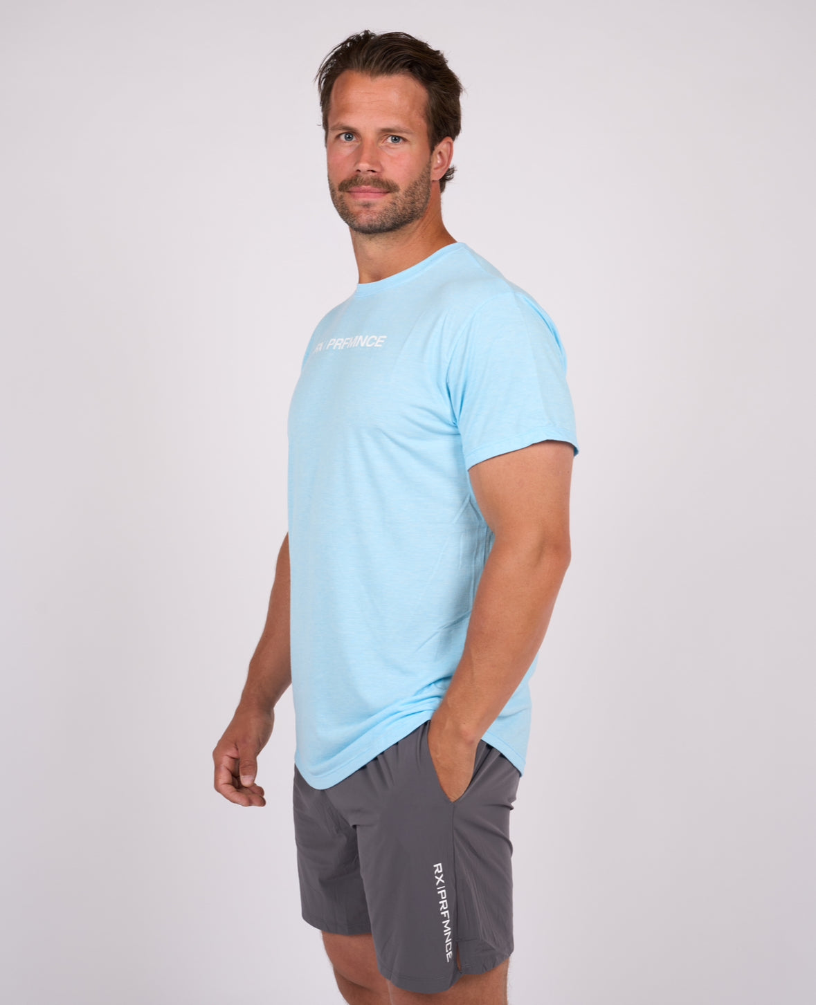 Hybrid T-Shirt Celestial Blue-1