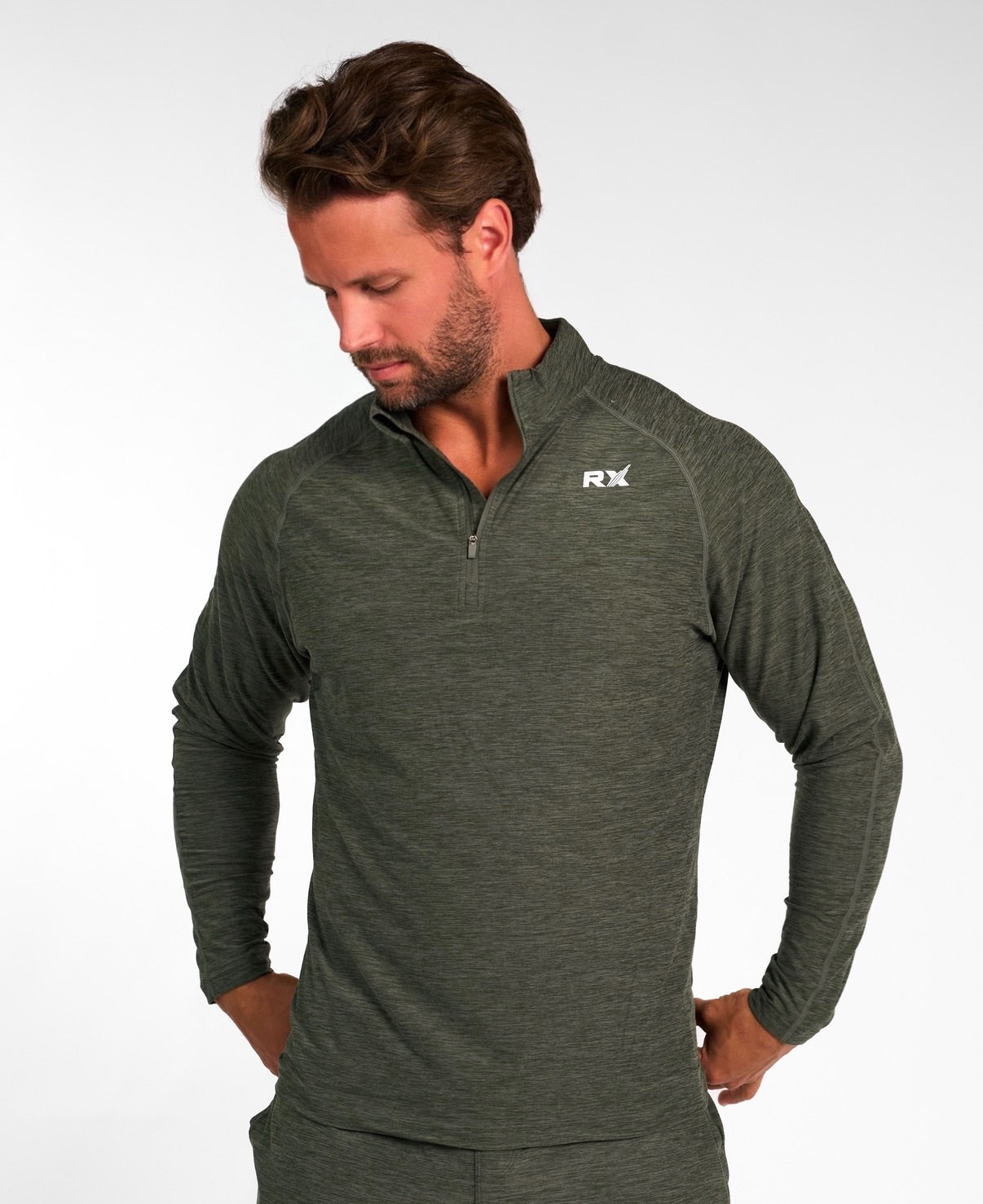 Core Long Sleeve Olive Night-1