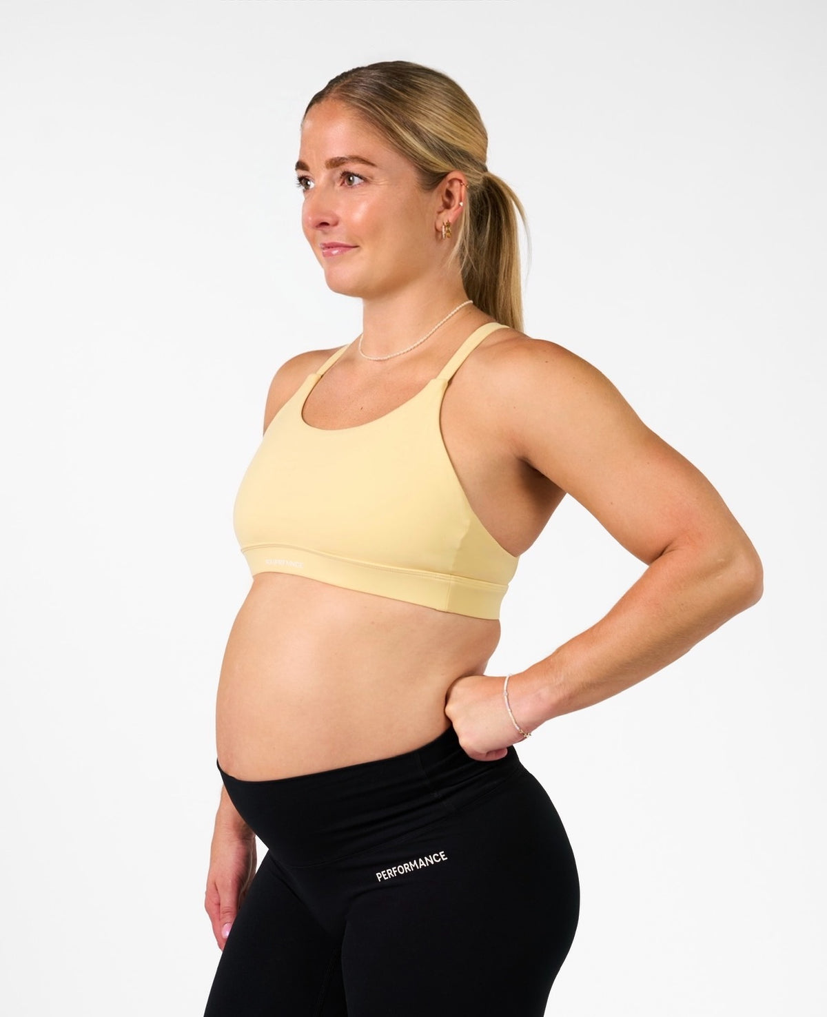 Isabel Sport Bra Soft Lemon