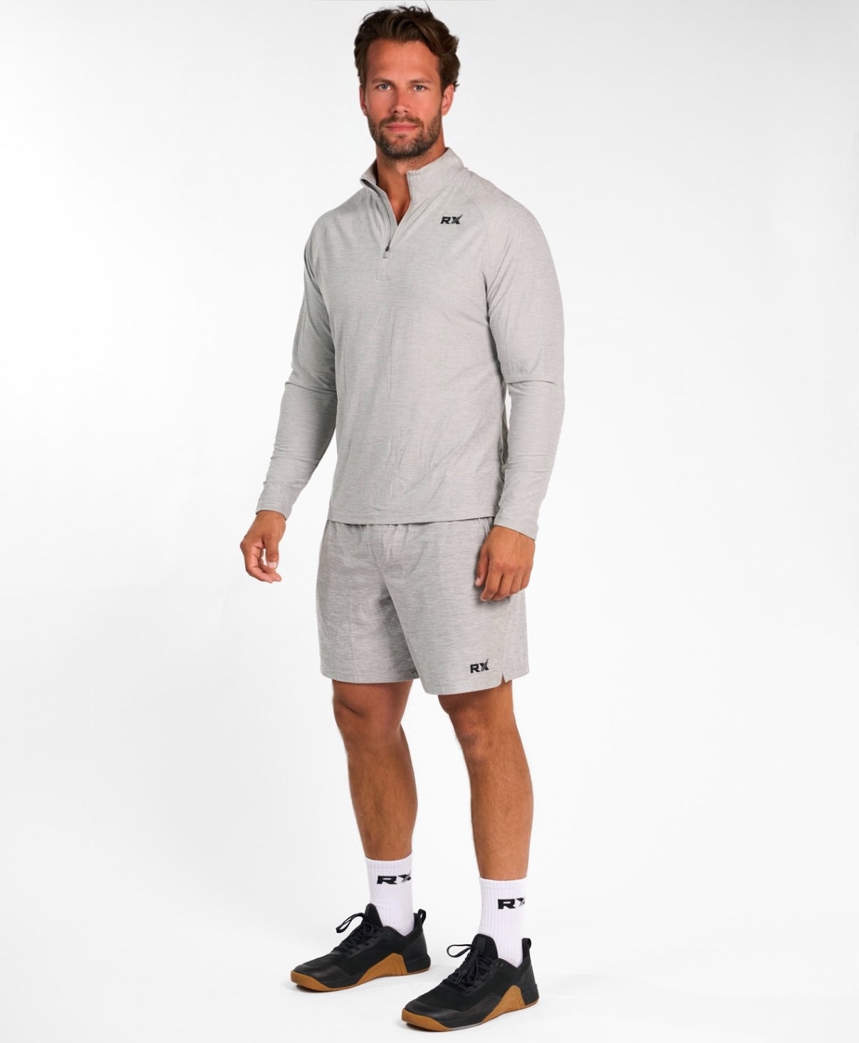 Core Long Sleeve Heather Grey-4