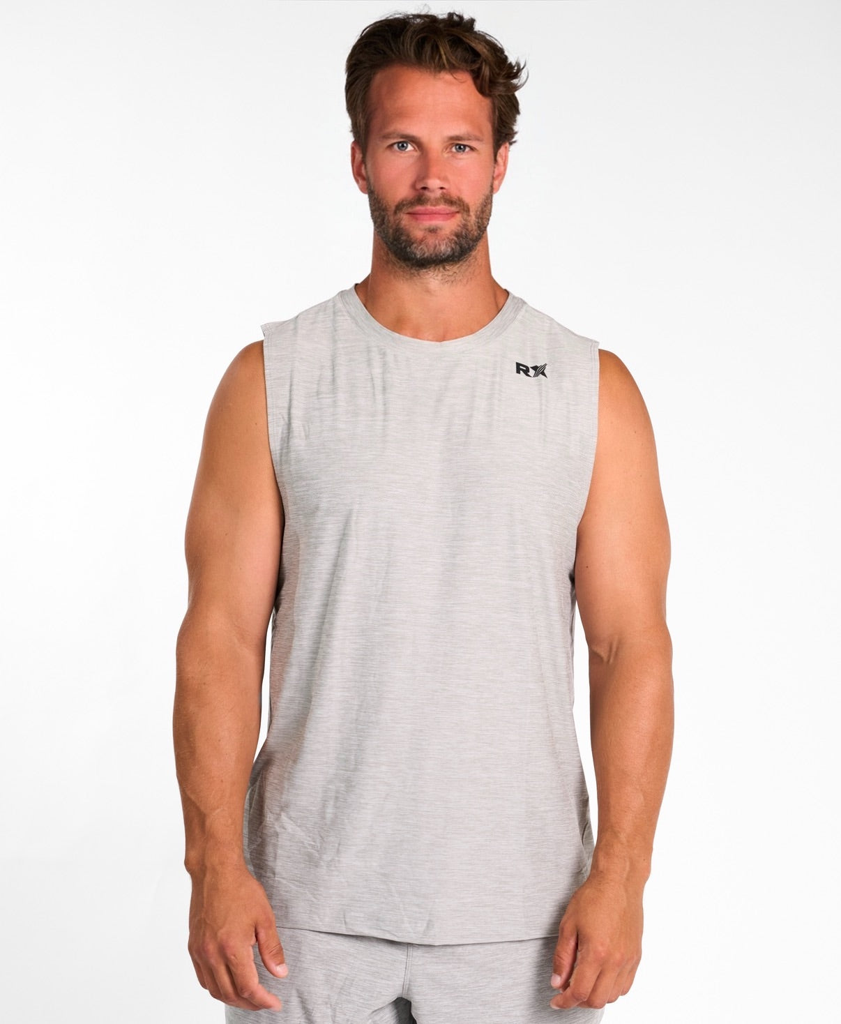 Core Tank Top Heather Grey-1