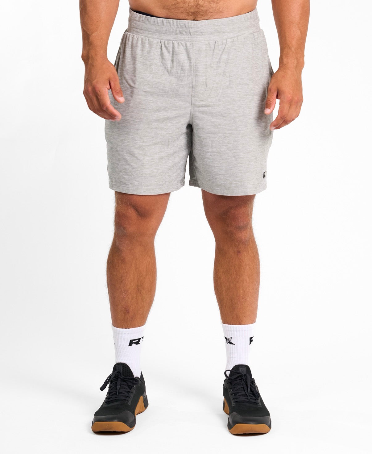 Core Shorts Heather Grey-2