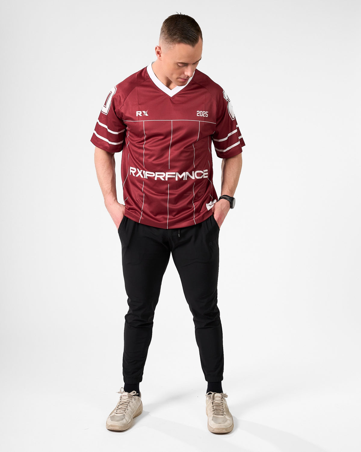 Maroon Rx Logo RXP x CPH Deep Maroon – Rx Performance