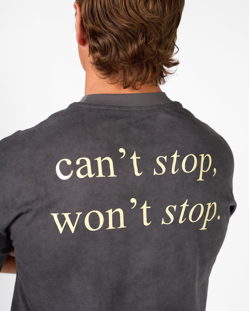 Tunnel Vision Tee Washed Granite