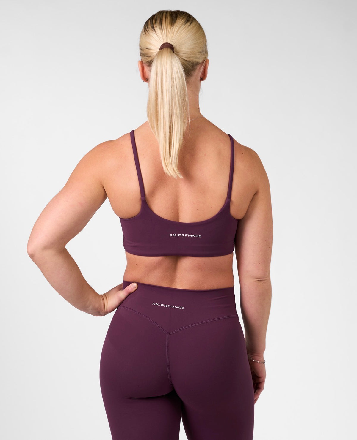 Kelly Sport Bra Plum-3