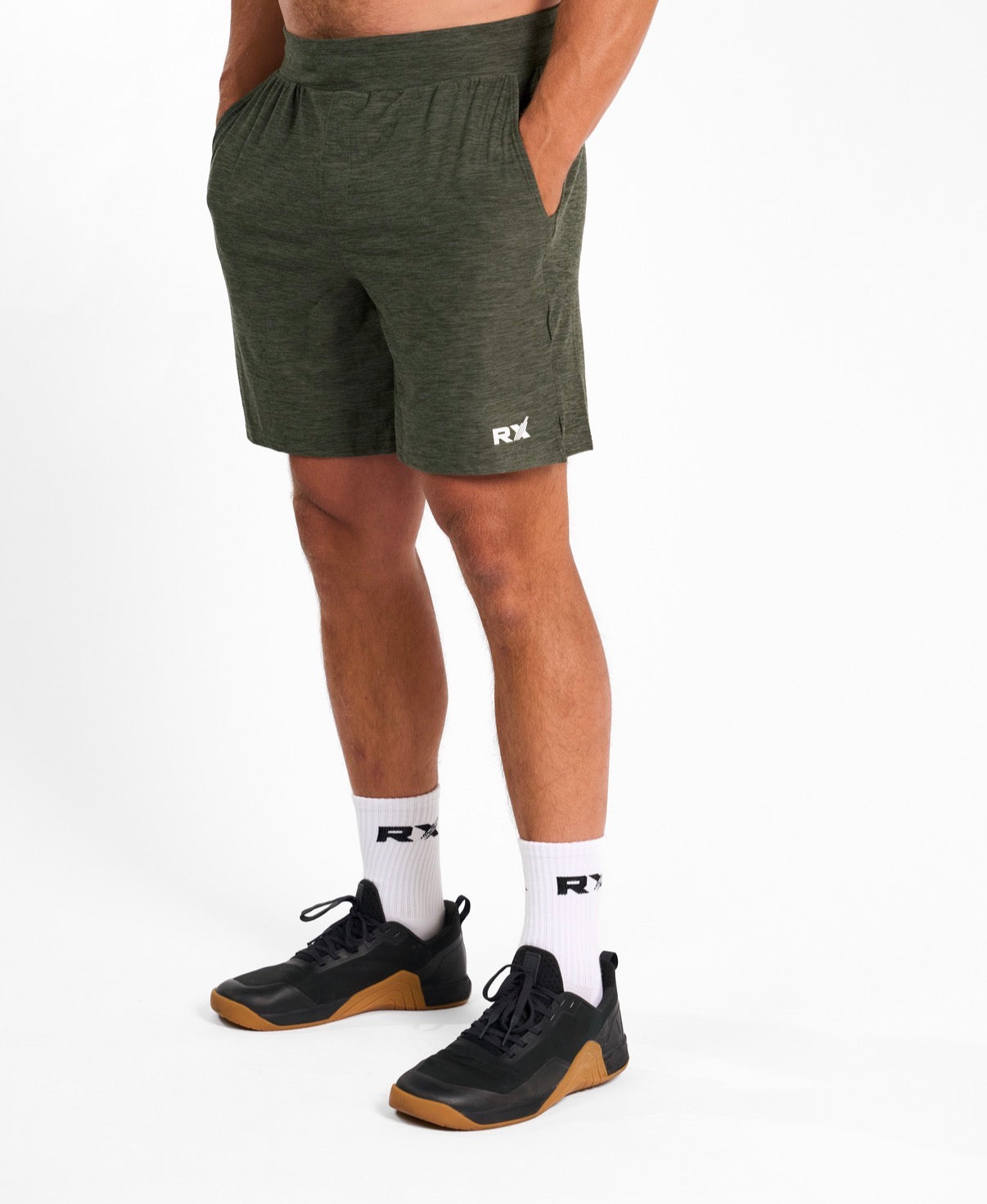 Core Shorts Olive Night-3