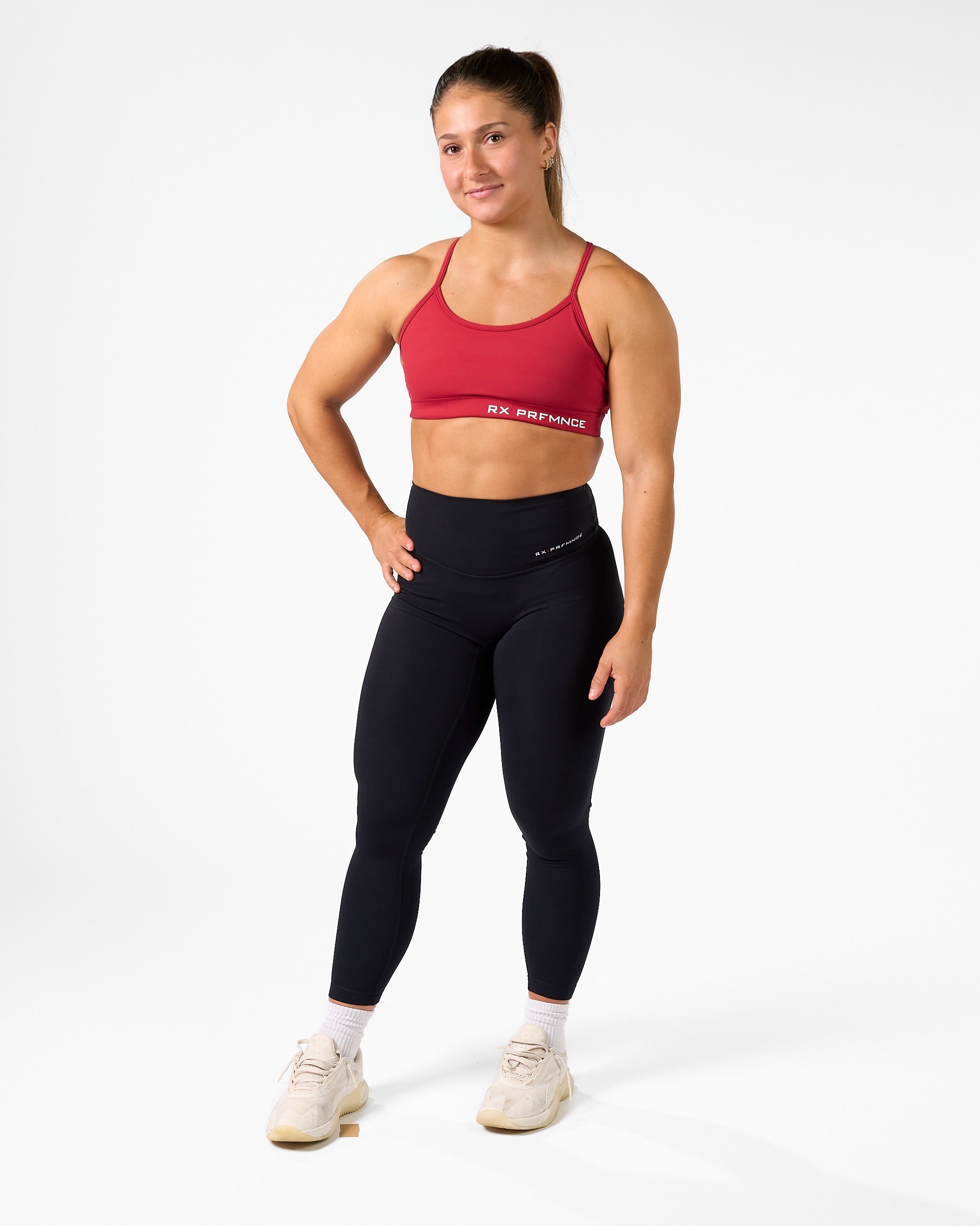 Barbara Sport Bra Red Velvet-3