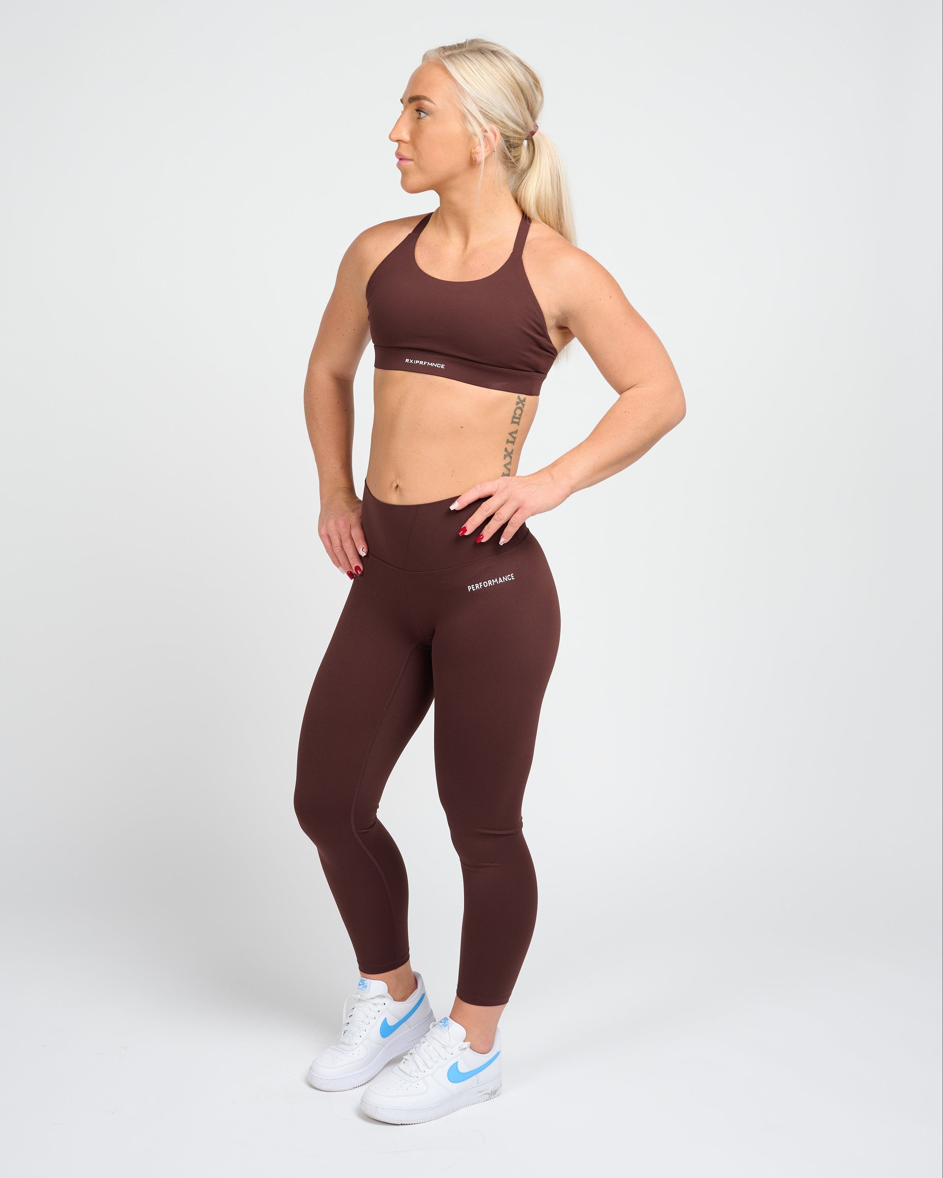 Isabell Tights Cherry Brown