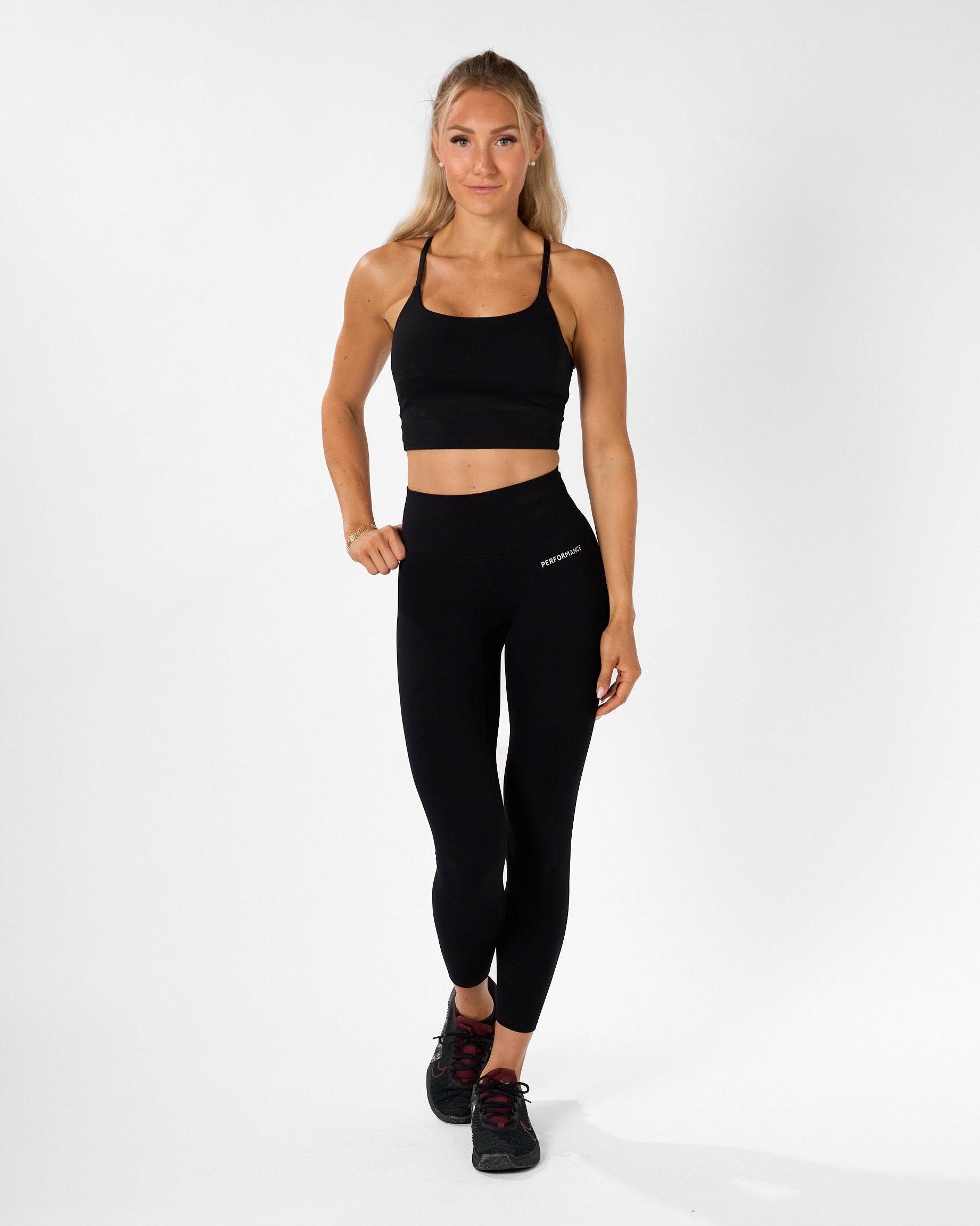 Isabel Crop Top Black-5