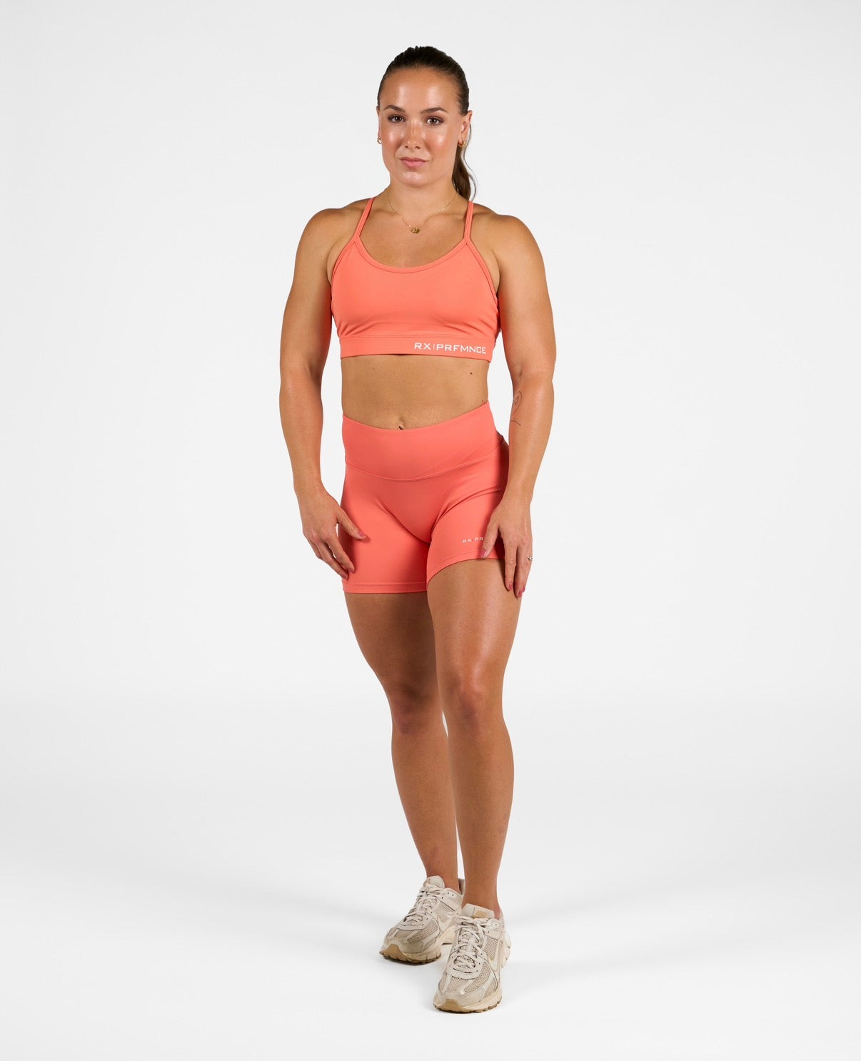 Barbara Sport Bra Sunset Coral
