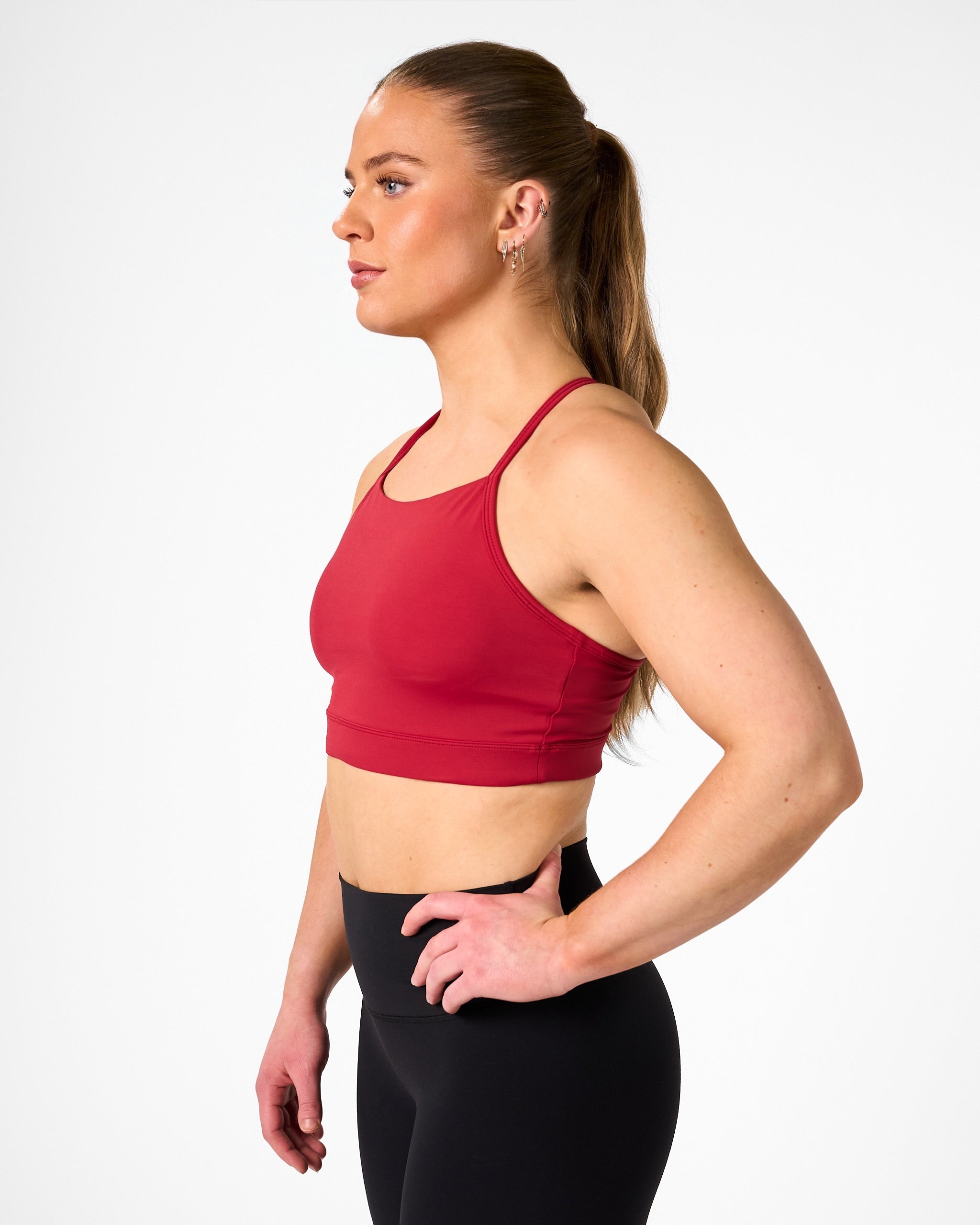 Nancy Sport Bra Red Velvet