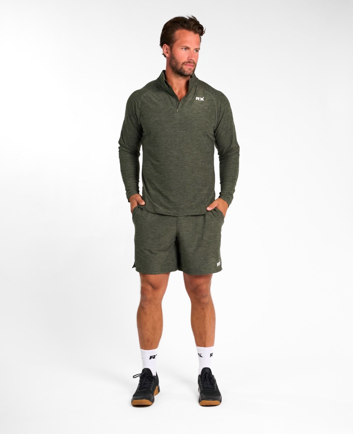 Core Long Sleeve Olive Night-4