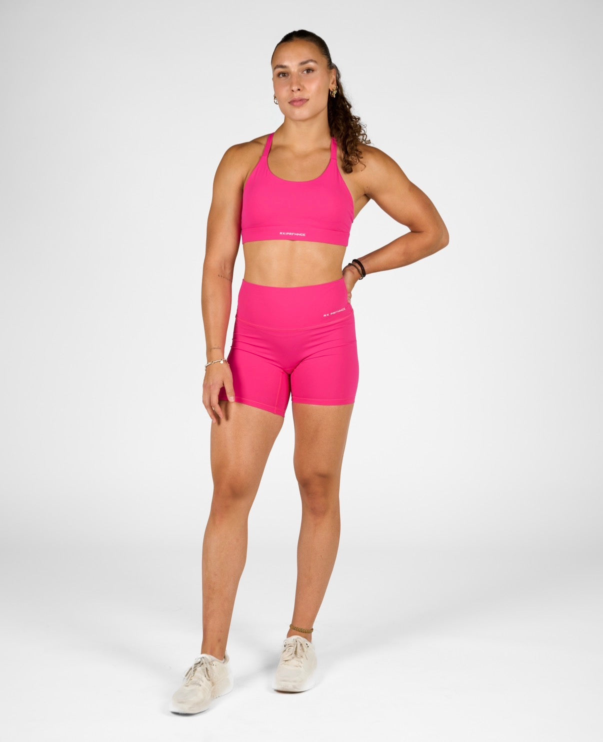 Isabel Shorts Pink Velvet