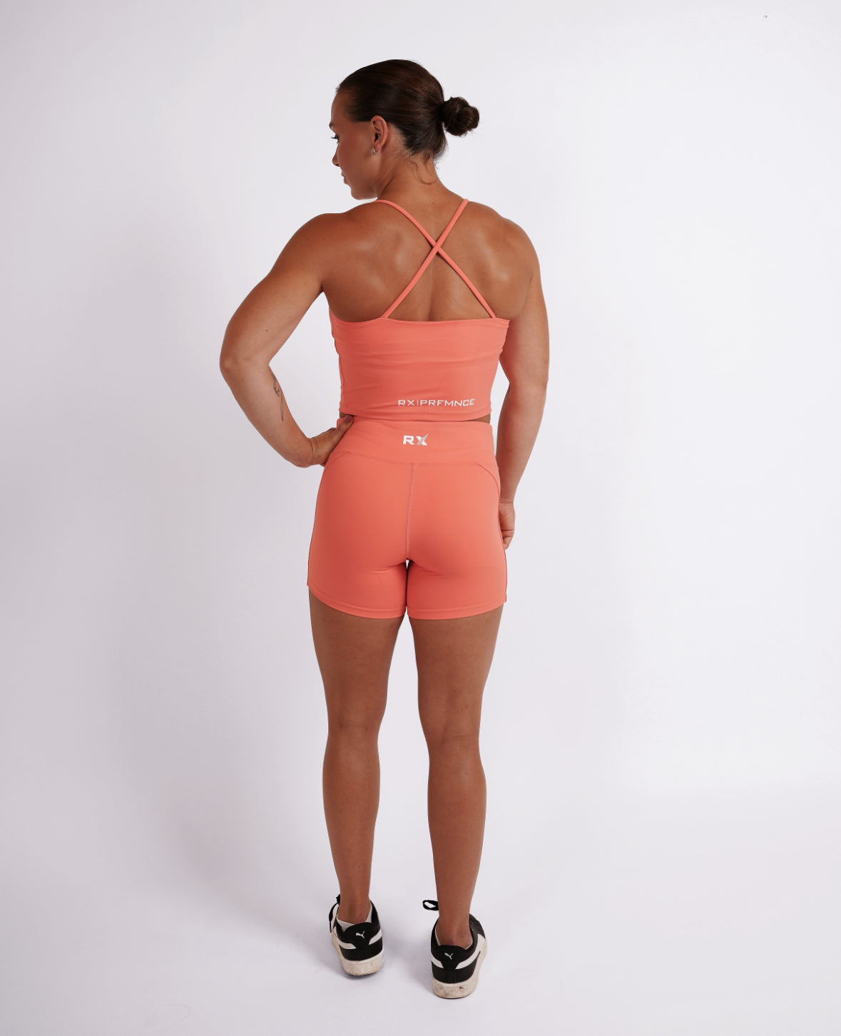 Nancy Tank Top Sunset Coral-4