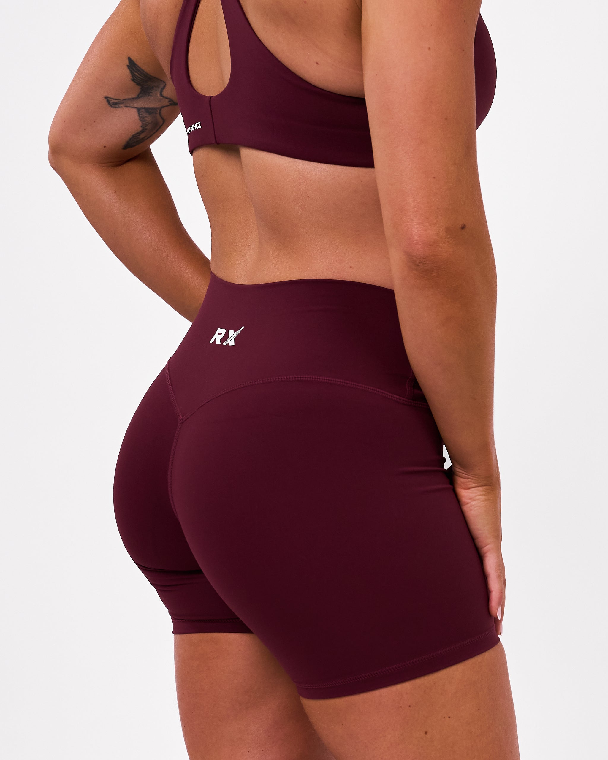 Kelly Shorts Deep Burgundy-5
