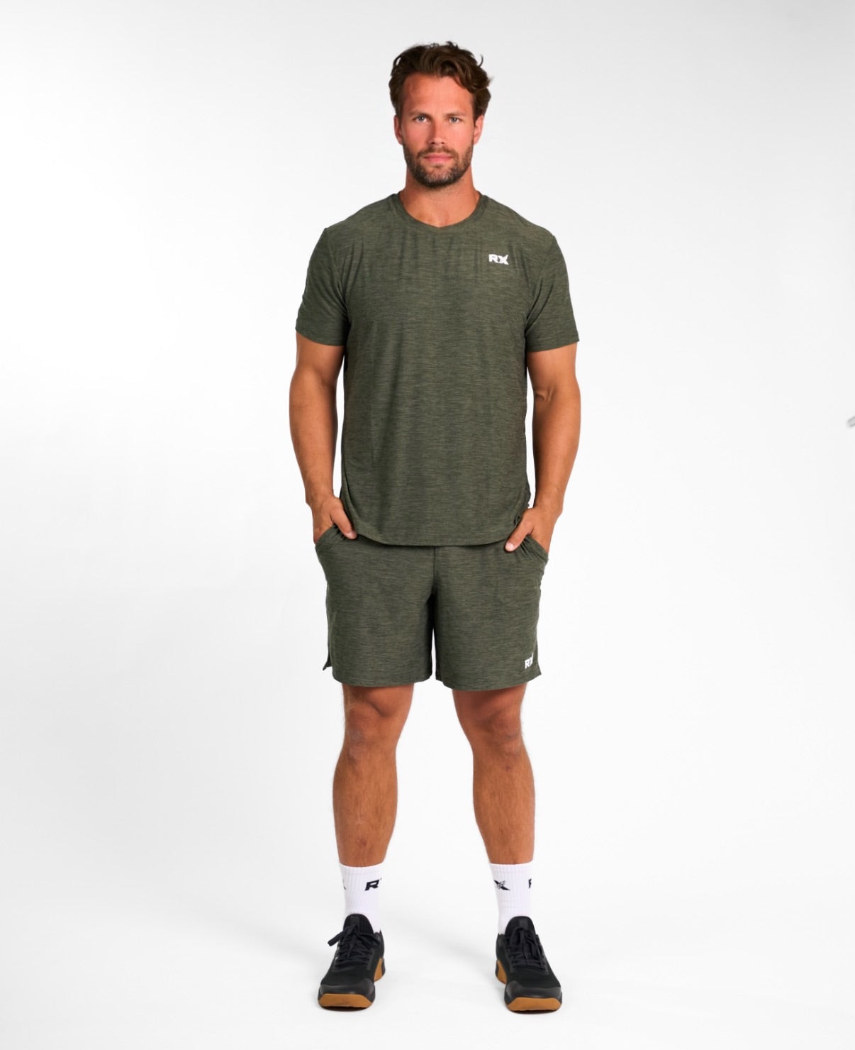 Core T-shirt Olive Night-4