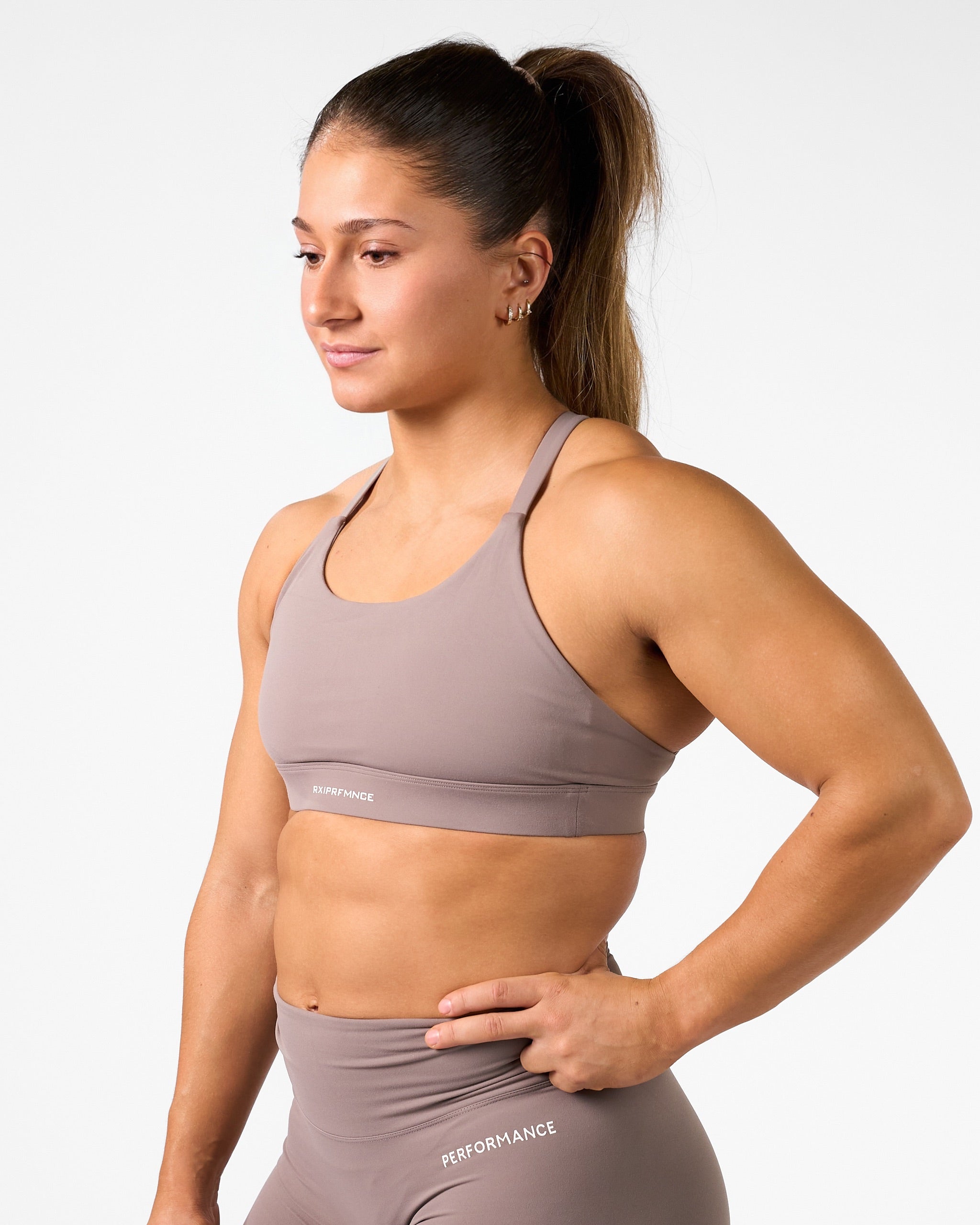 Isabel Sport Bra Greige