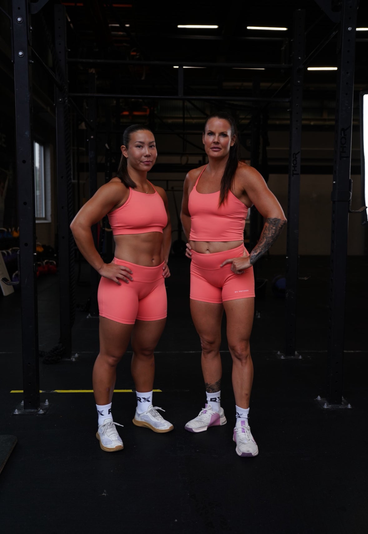 Performance Shorts Sunset Coral-5