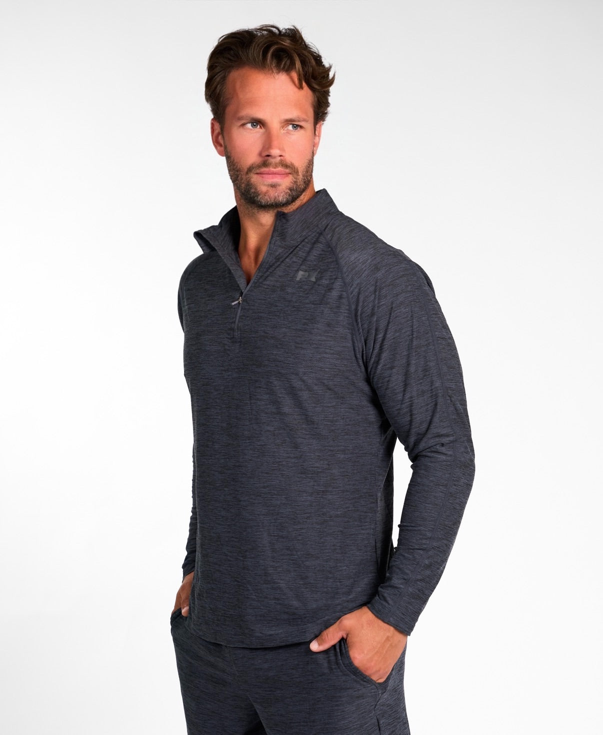 Core Long Sleeve Charcoal-2