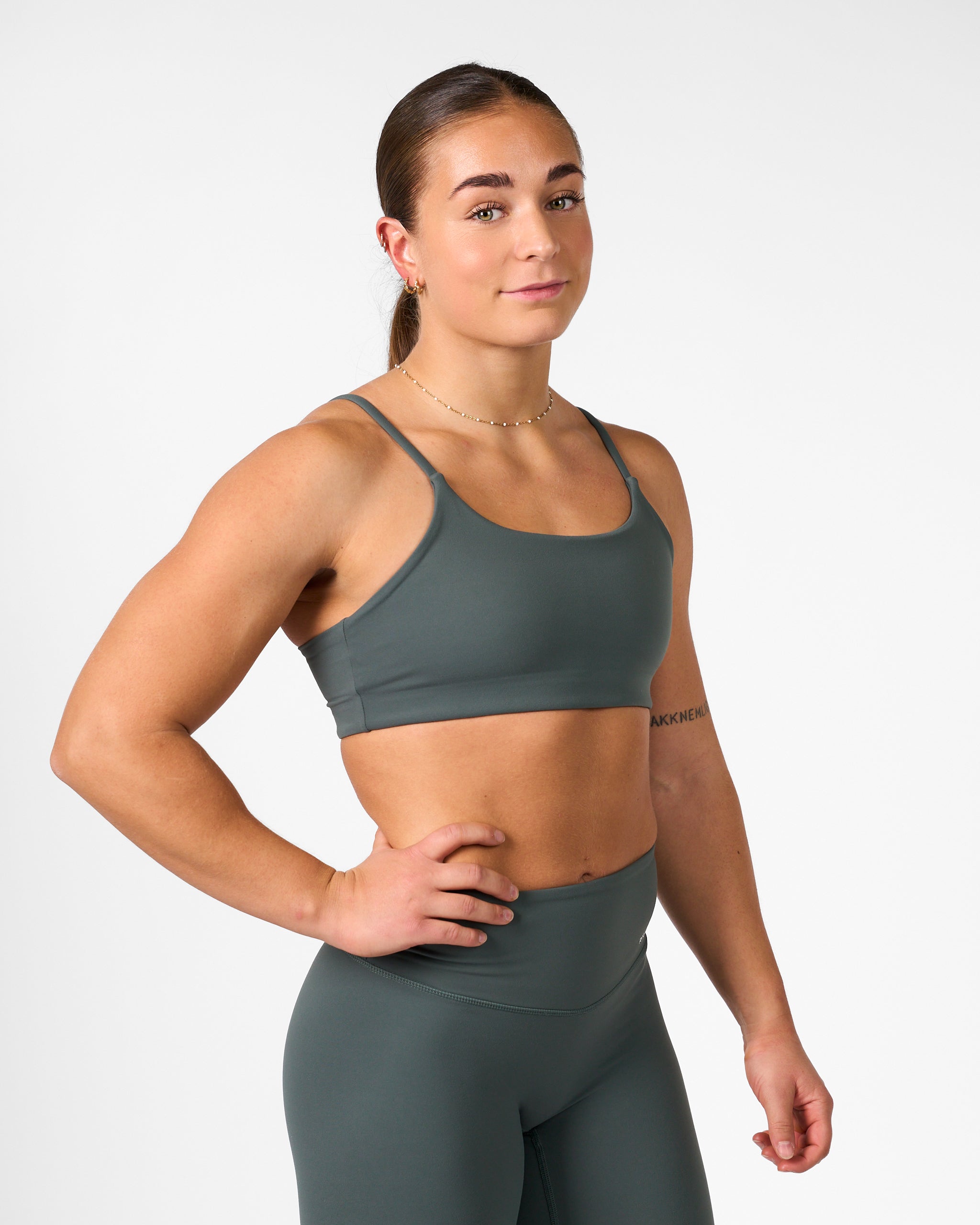 Kelly Sport Bra Emerald Green