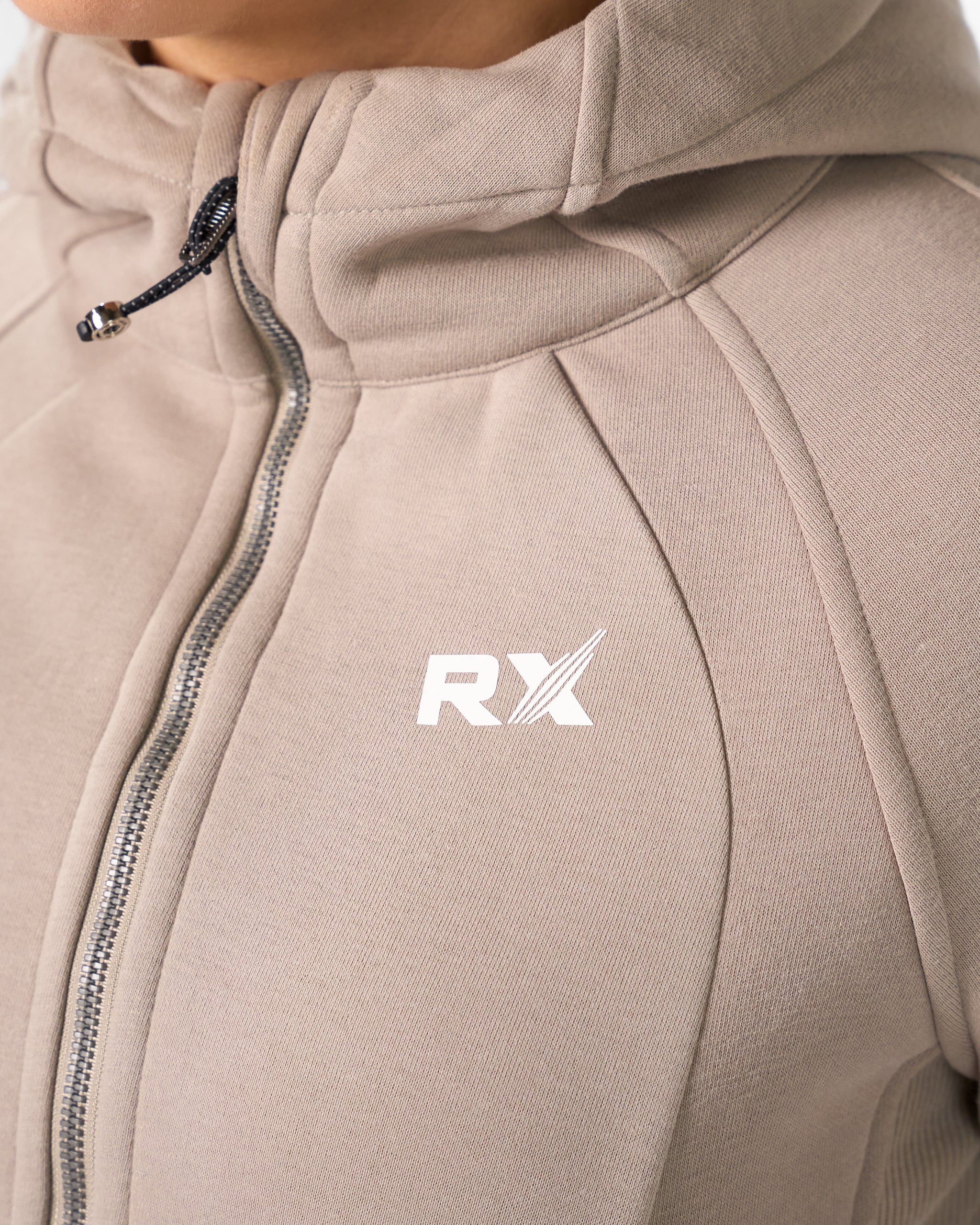 Karen lynlås hættetrøje sort-5