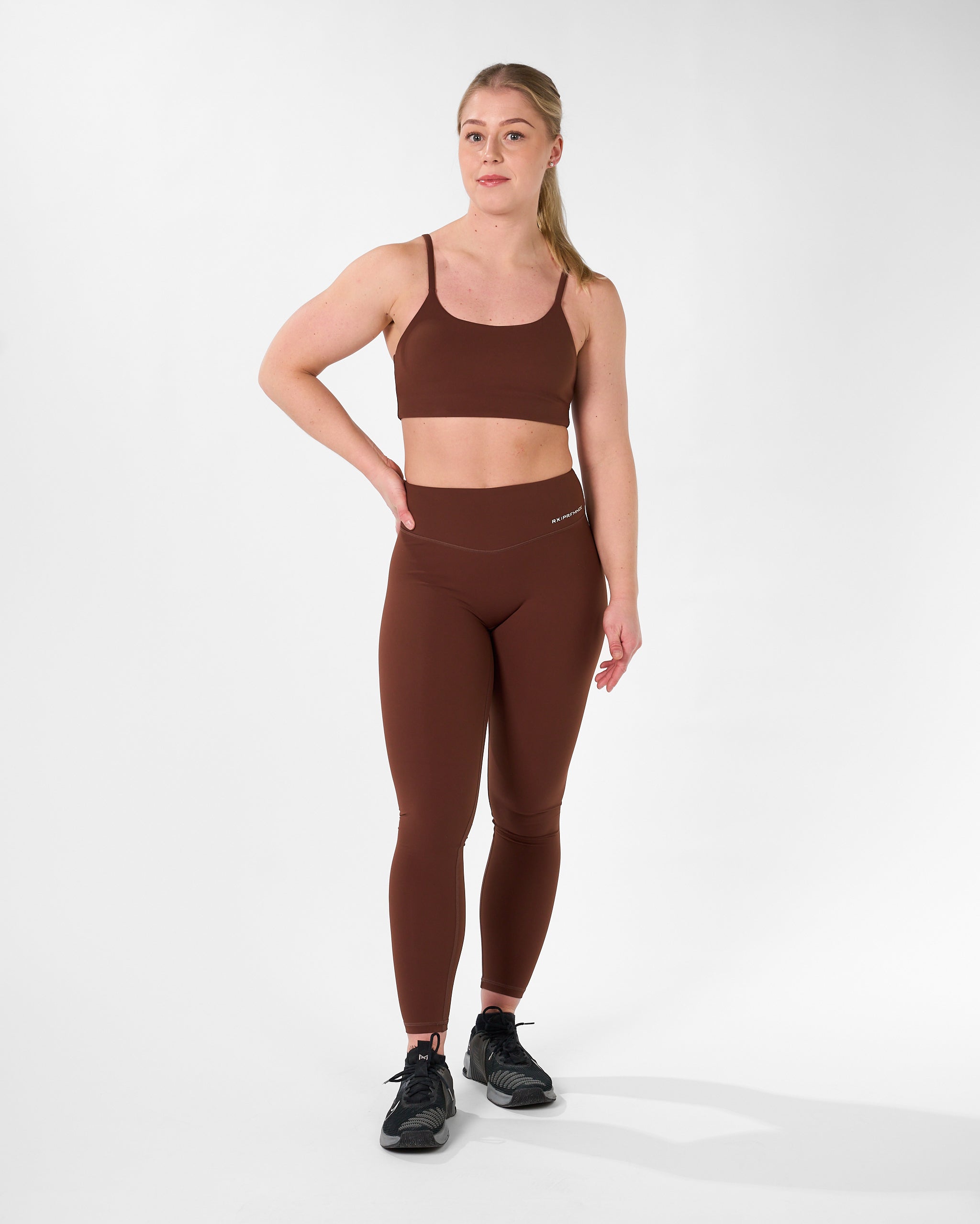 Kelly Sport Bra Brown-4