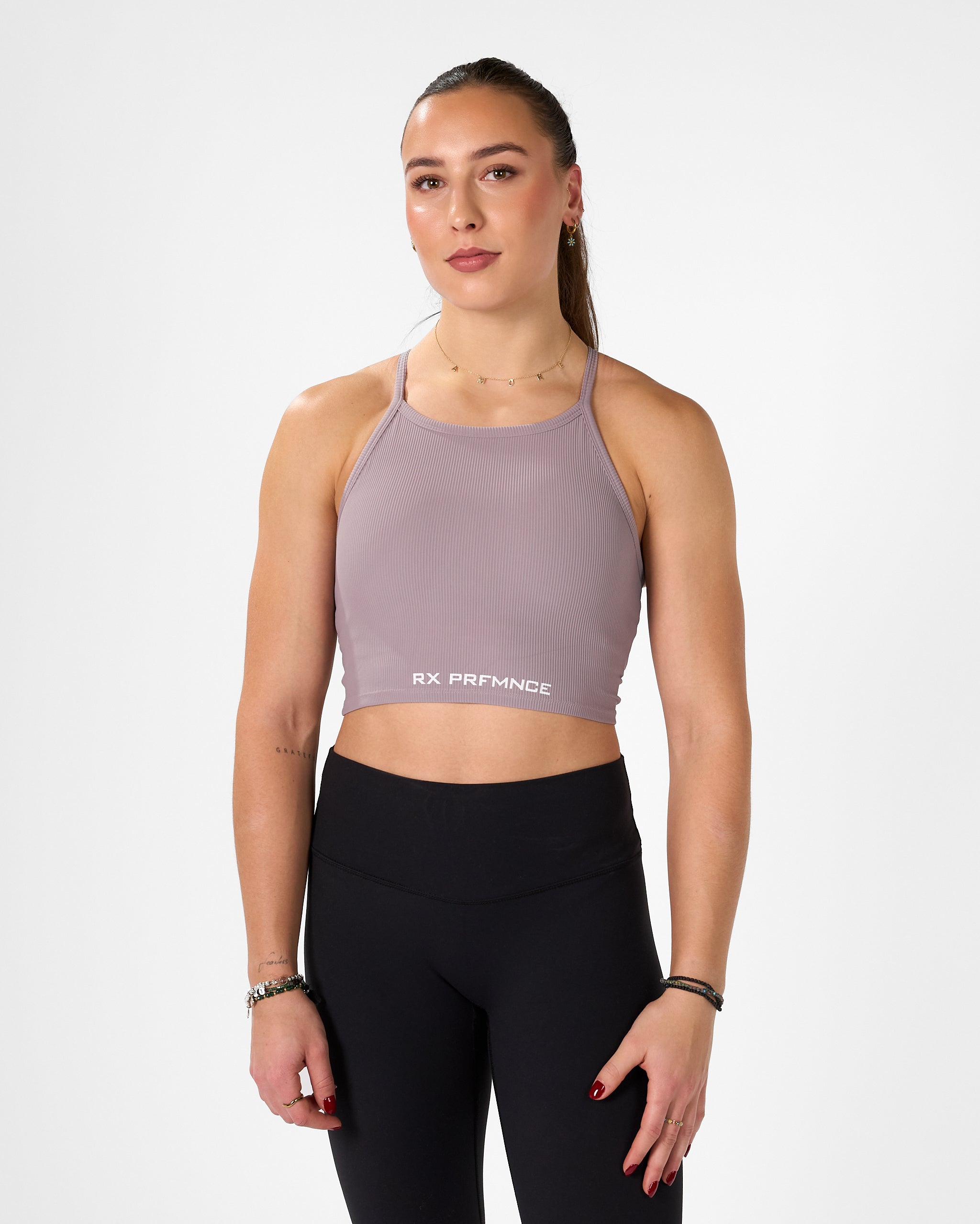 Annie Crop Top Lilla