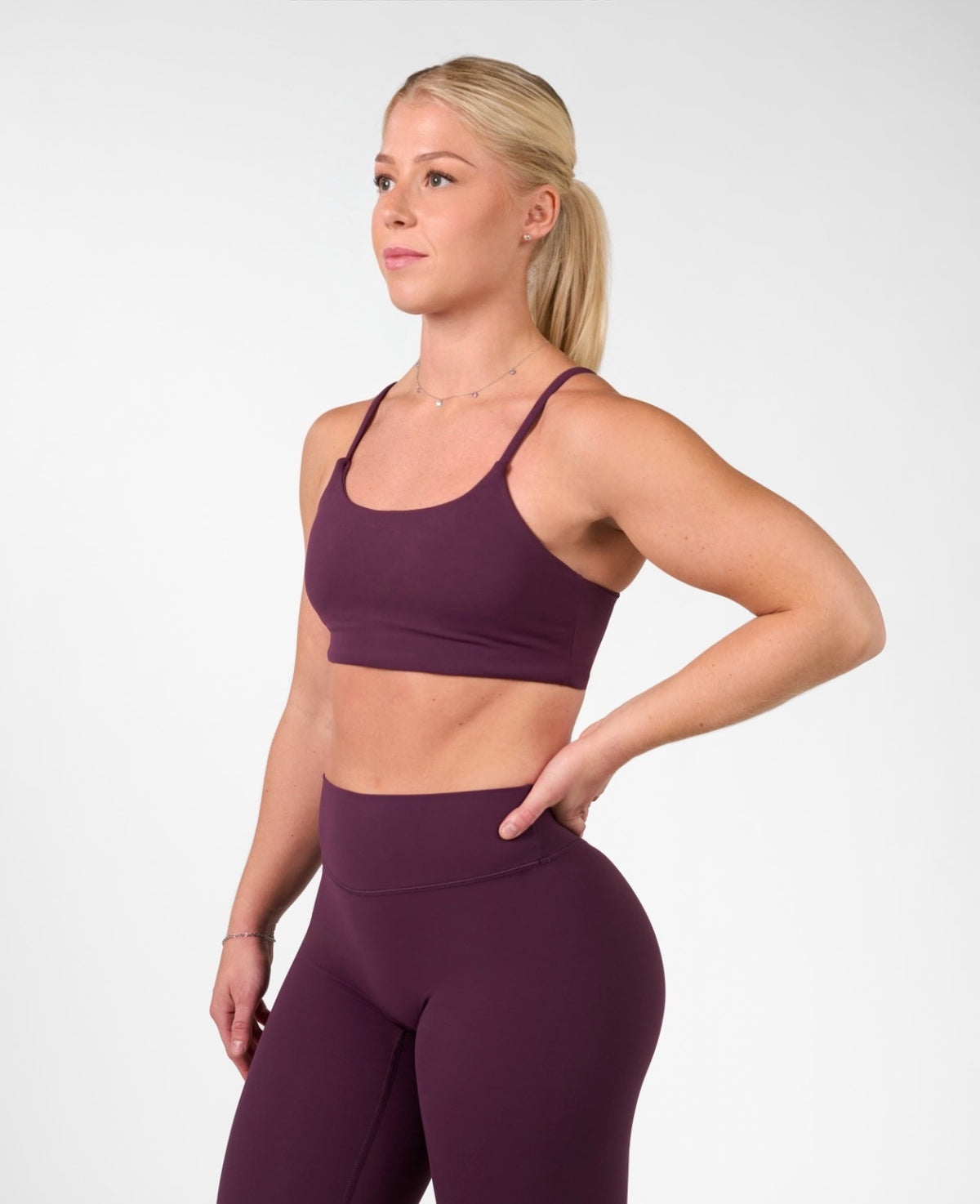 Kelly Sport Bra Plum