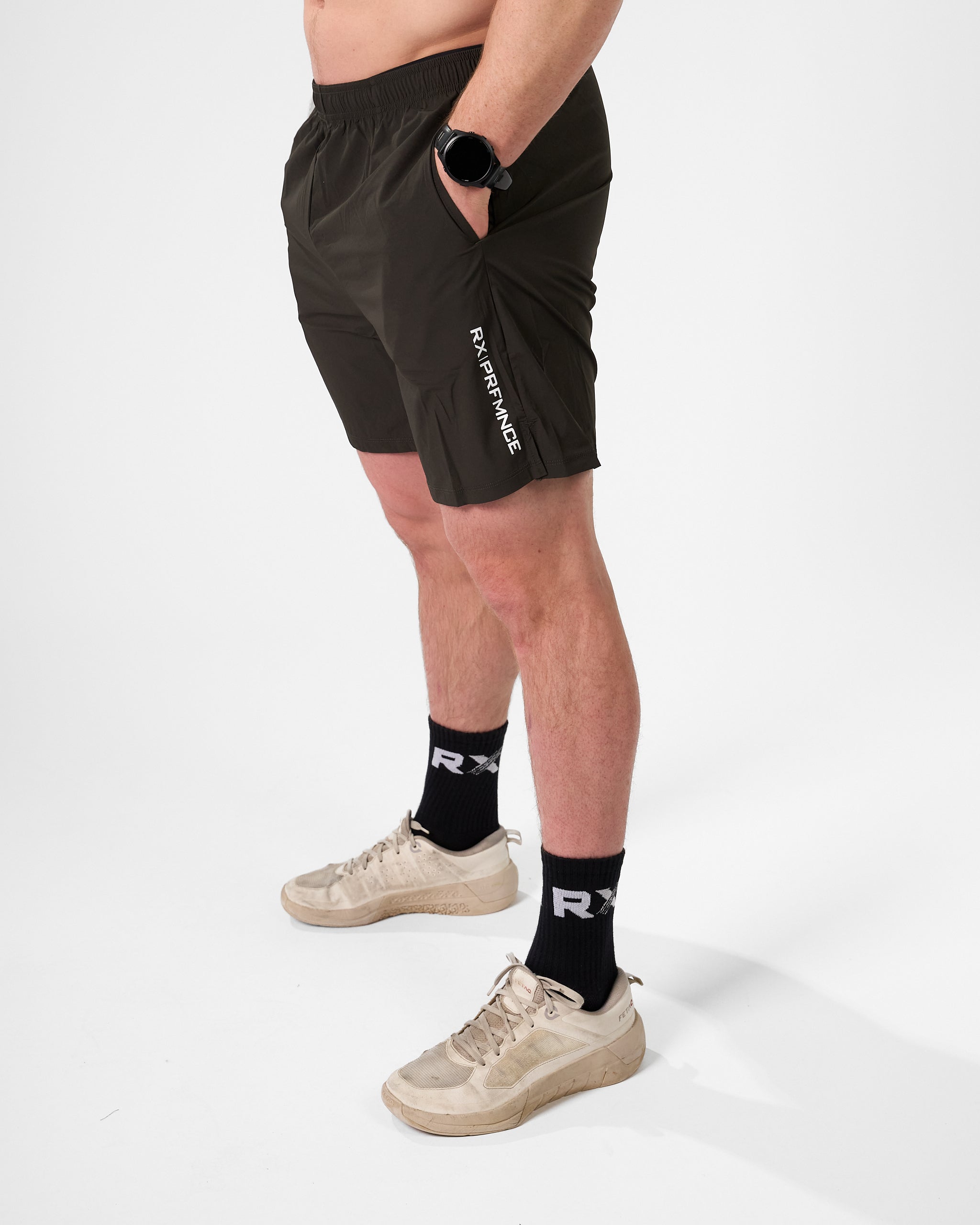 Hybrid Shorts Dark Gray-4