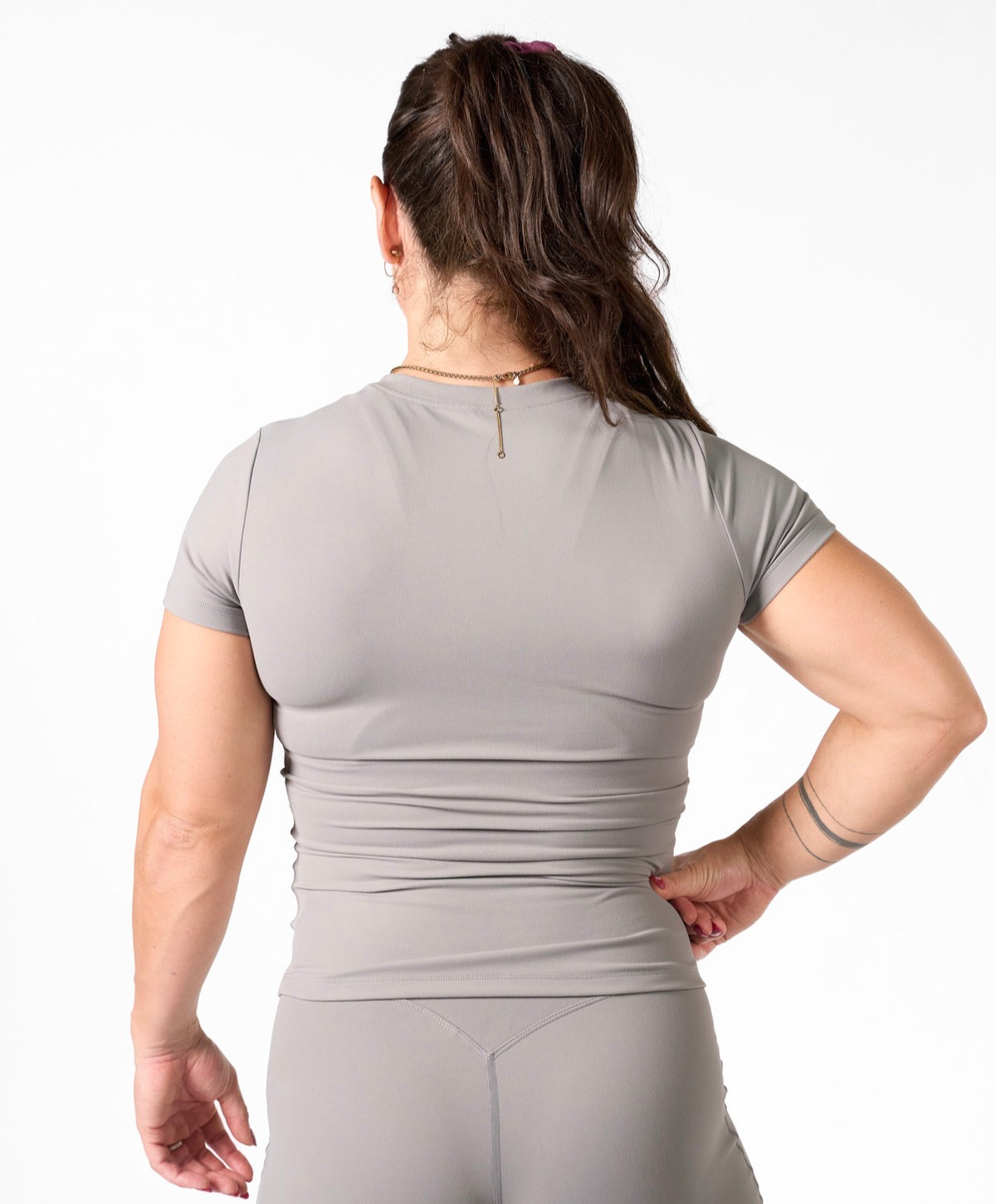 Helen Everyday T-shirt True Gray-3