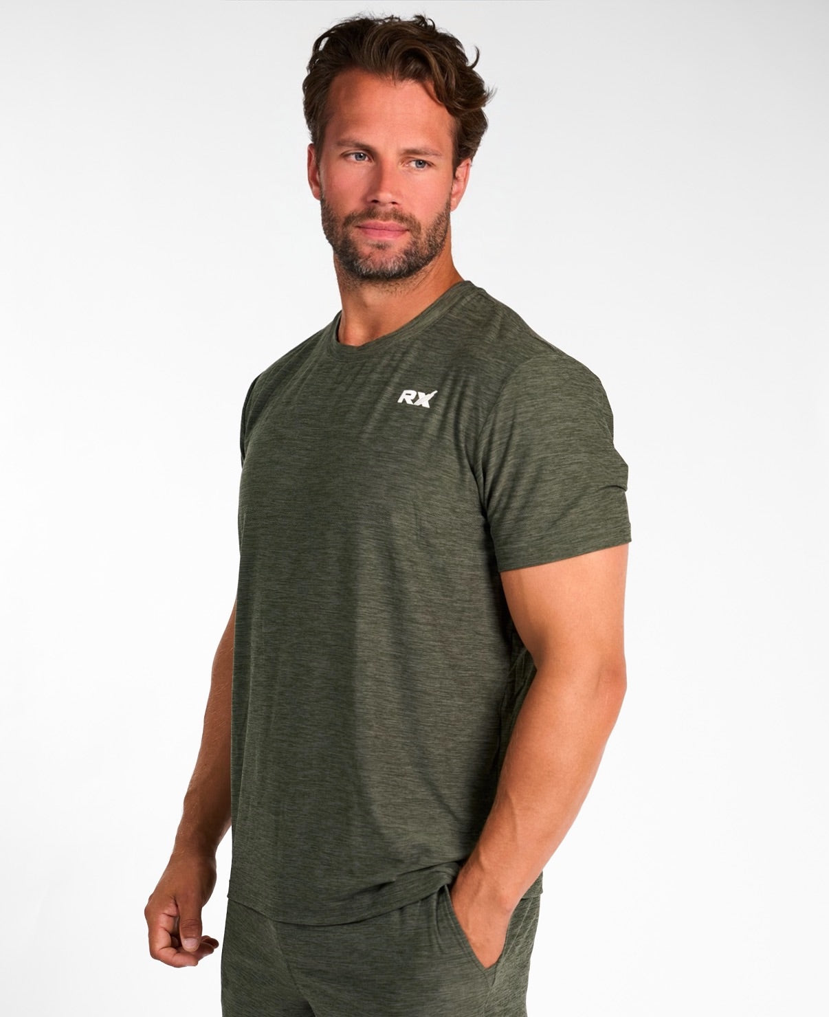 Core T-shirt Olive Night-2