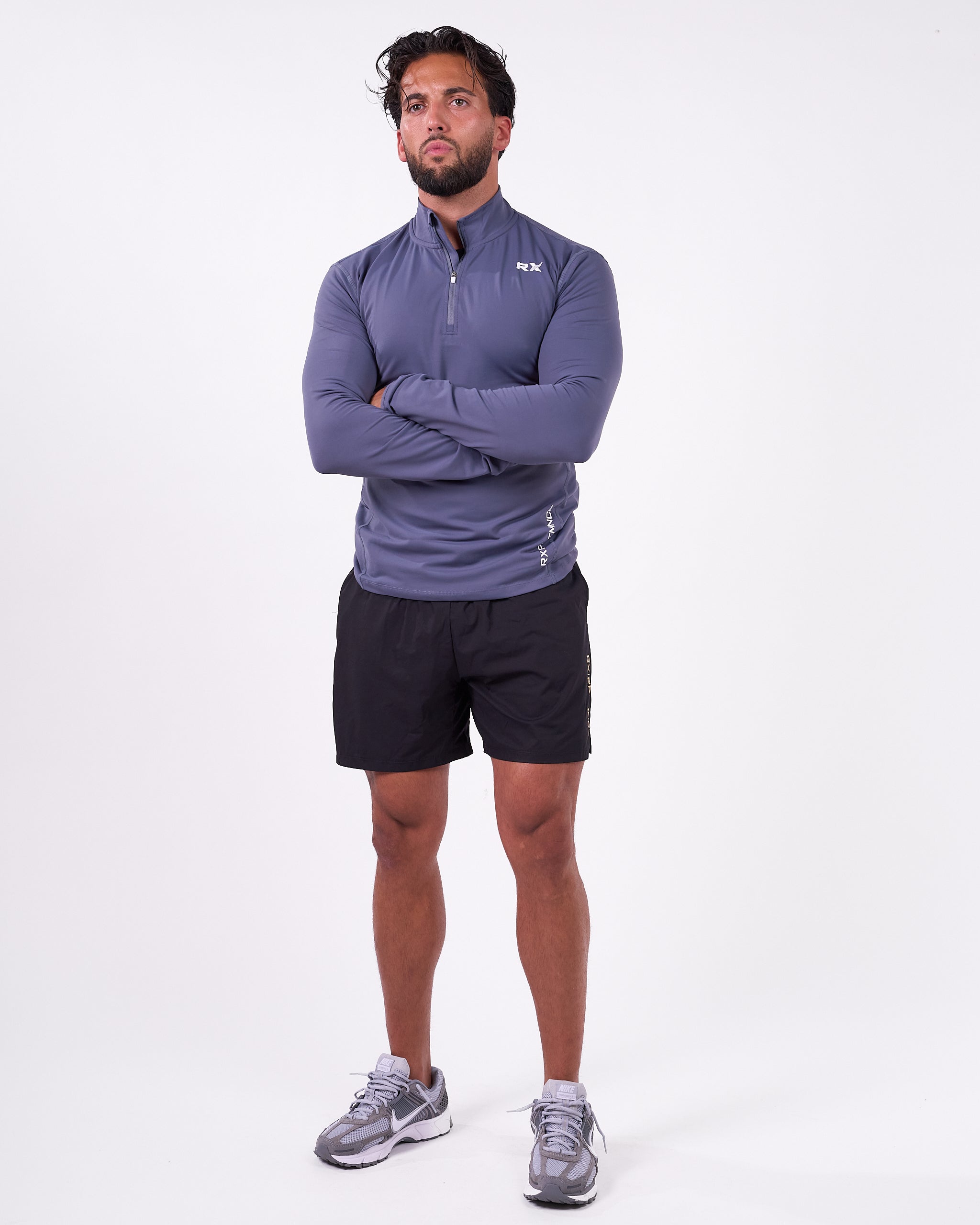 Performance Long Sleeve Dark Grey-4