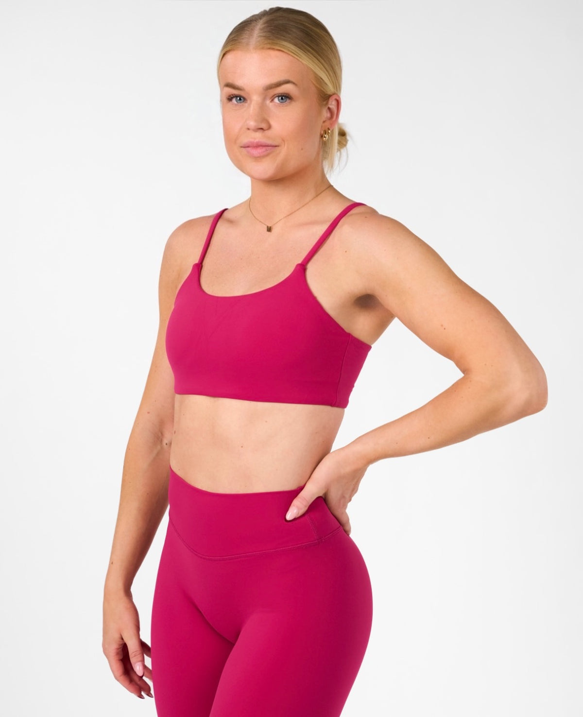 Kelly Sport Bra Deep Peony