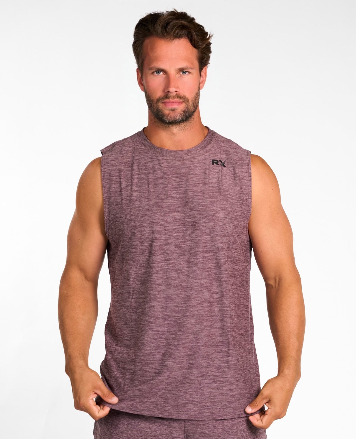 Core Tank Top Taupe-1
