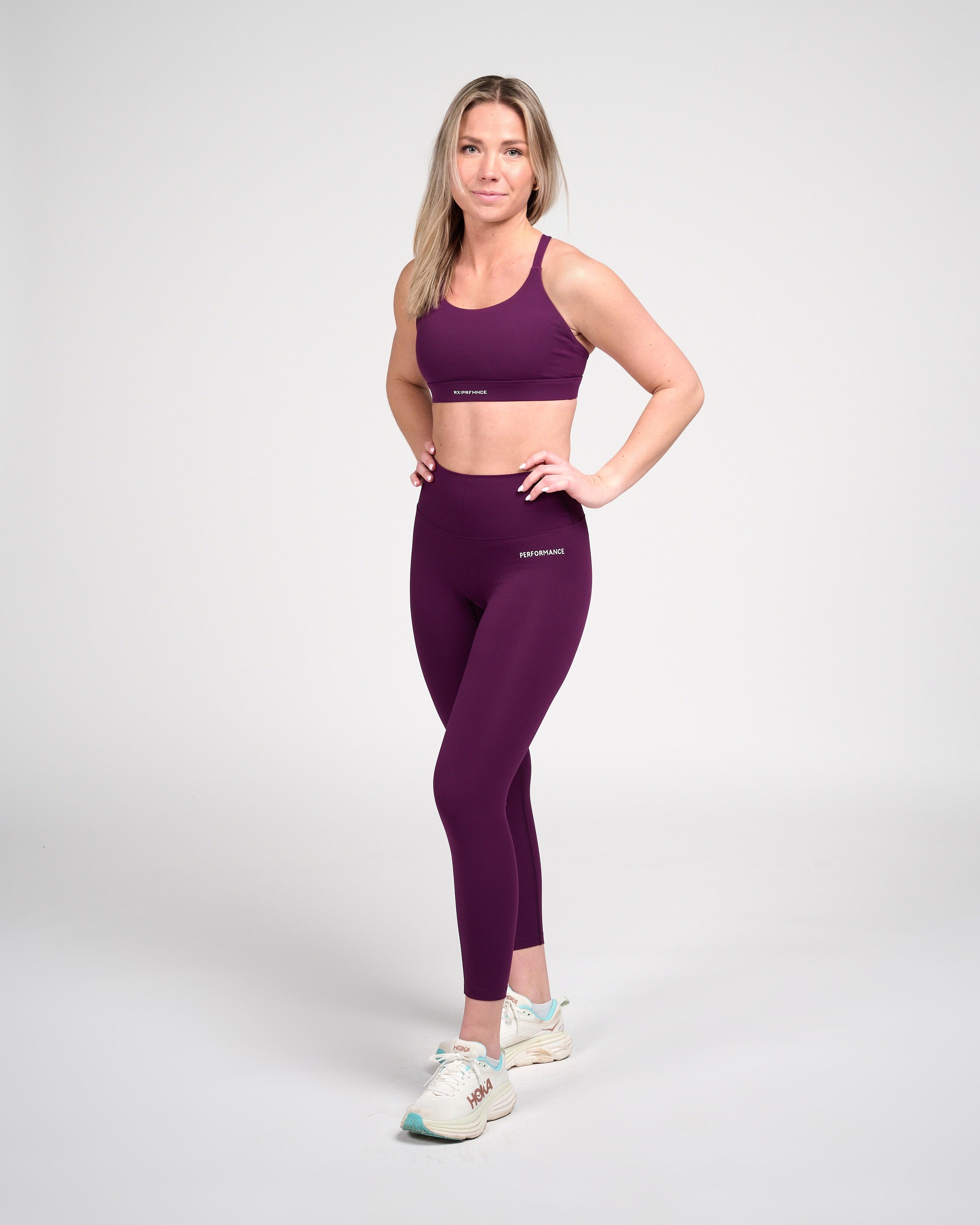 Isabel Sport Bra Deep Plum