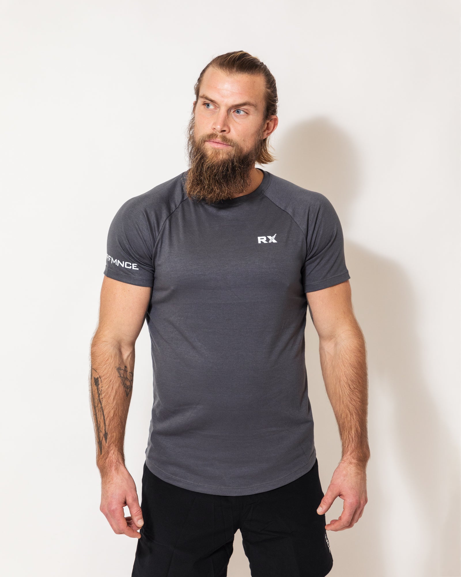 JT T-shirt mørkegrå