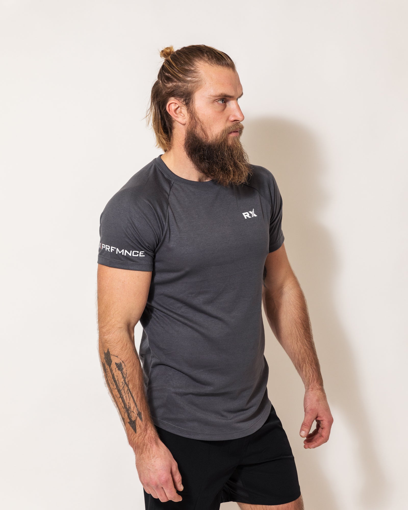 JT T-shirt mørkegrå