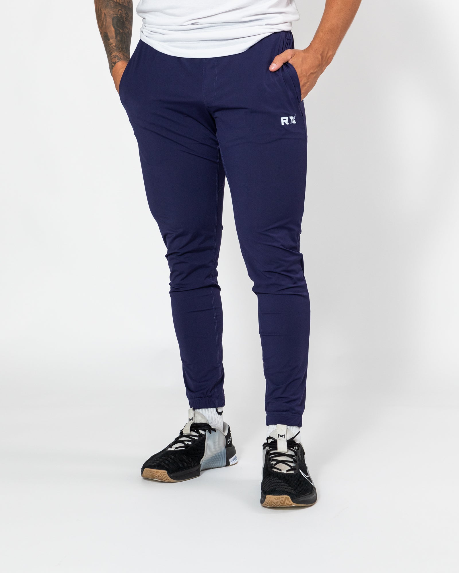 Pantalones Performance Tech Azul Marino Morado