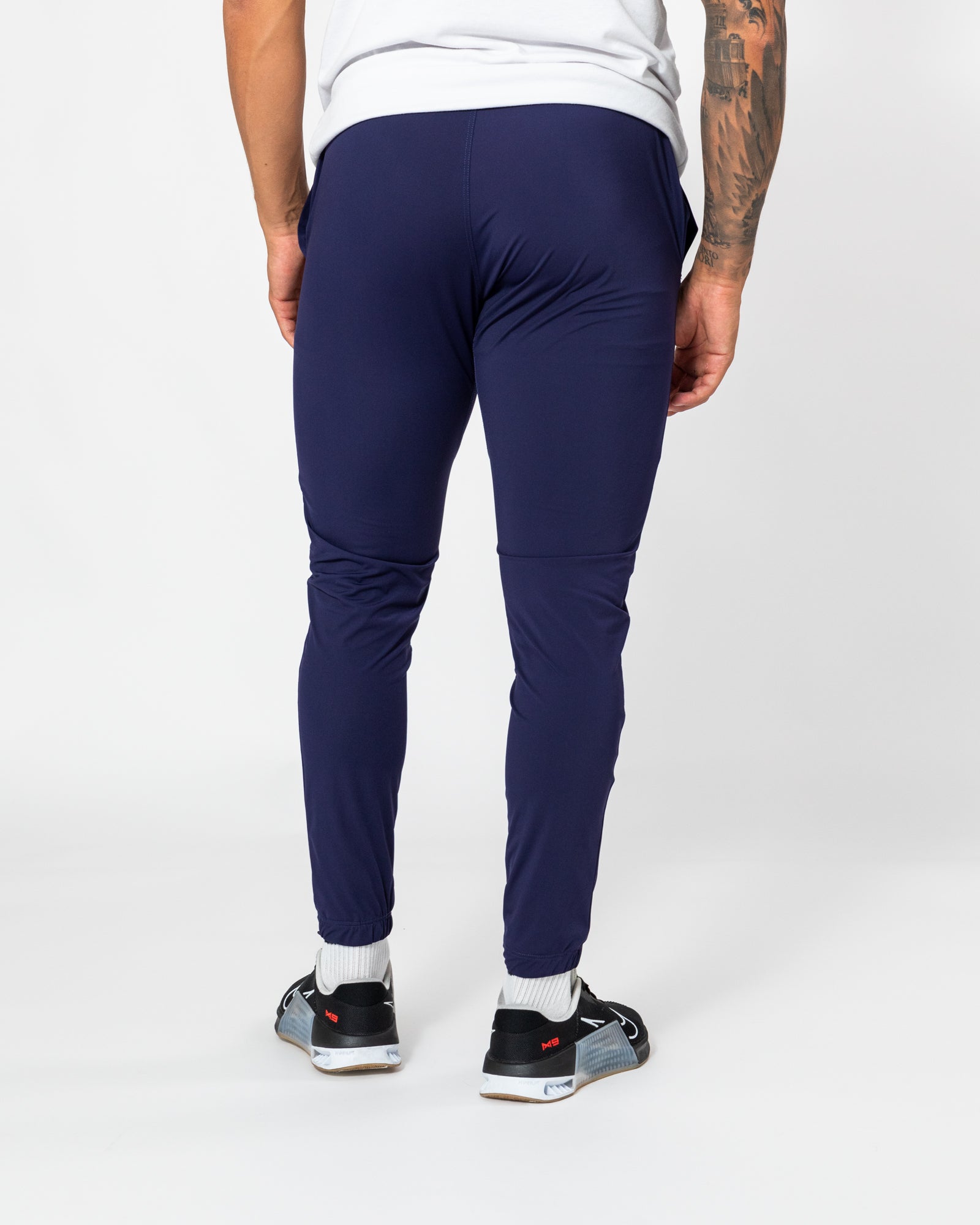 Performance Tech Pants Navy Lilla-3