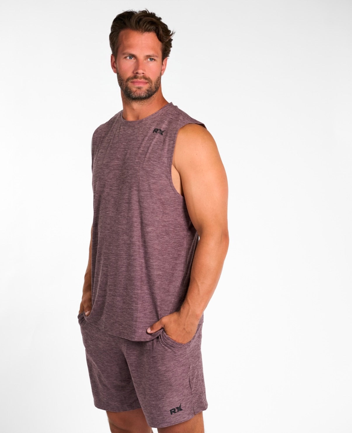 Core Tank Top Taupe-2