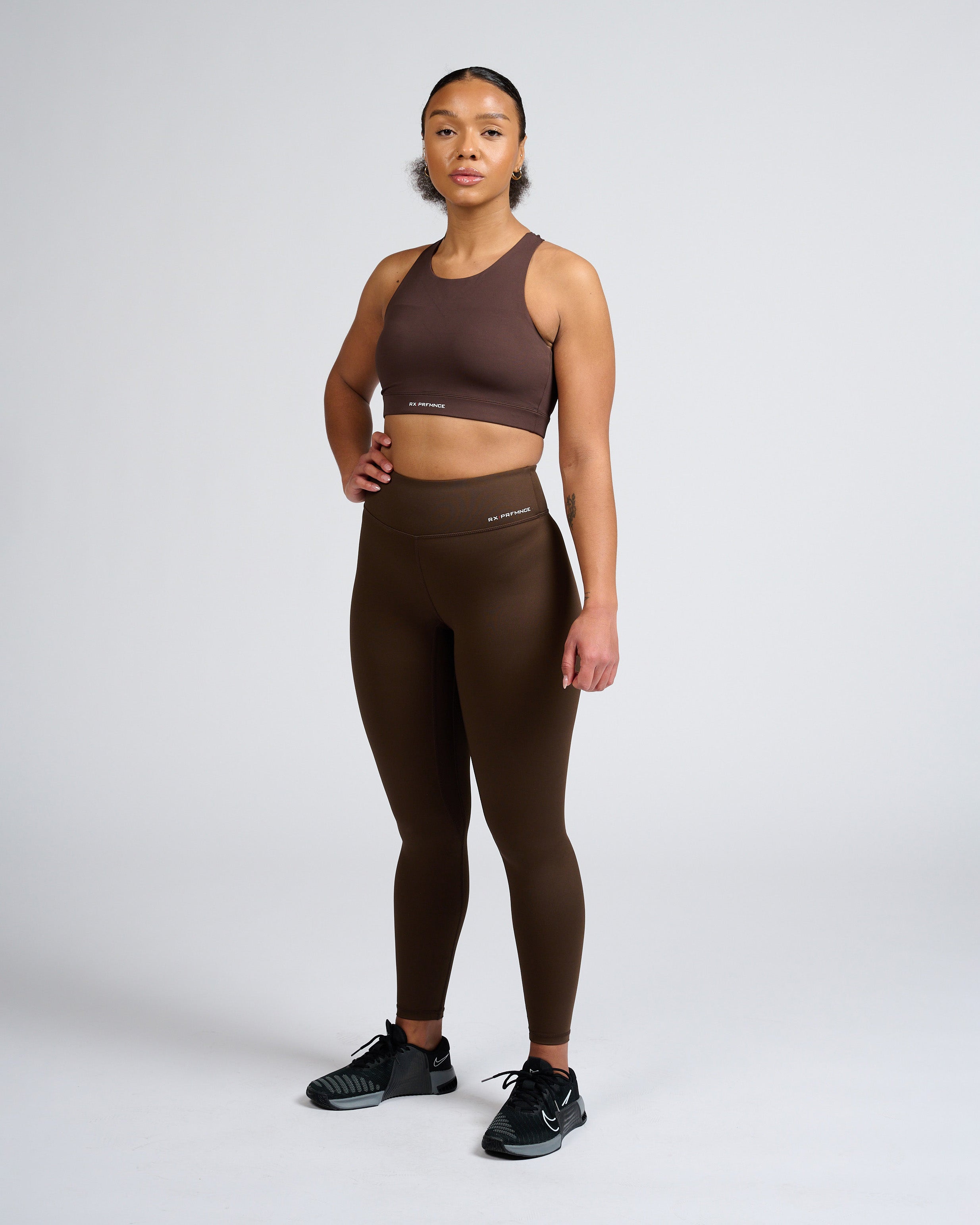 Performance Sport Bra Brown-3