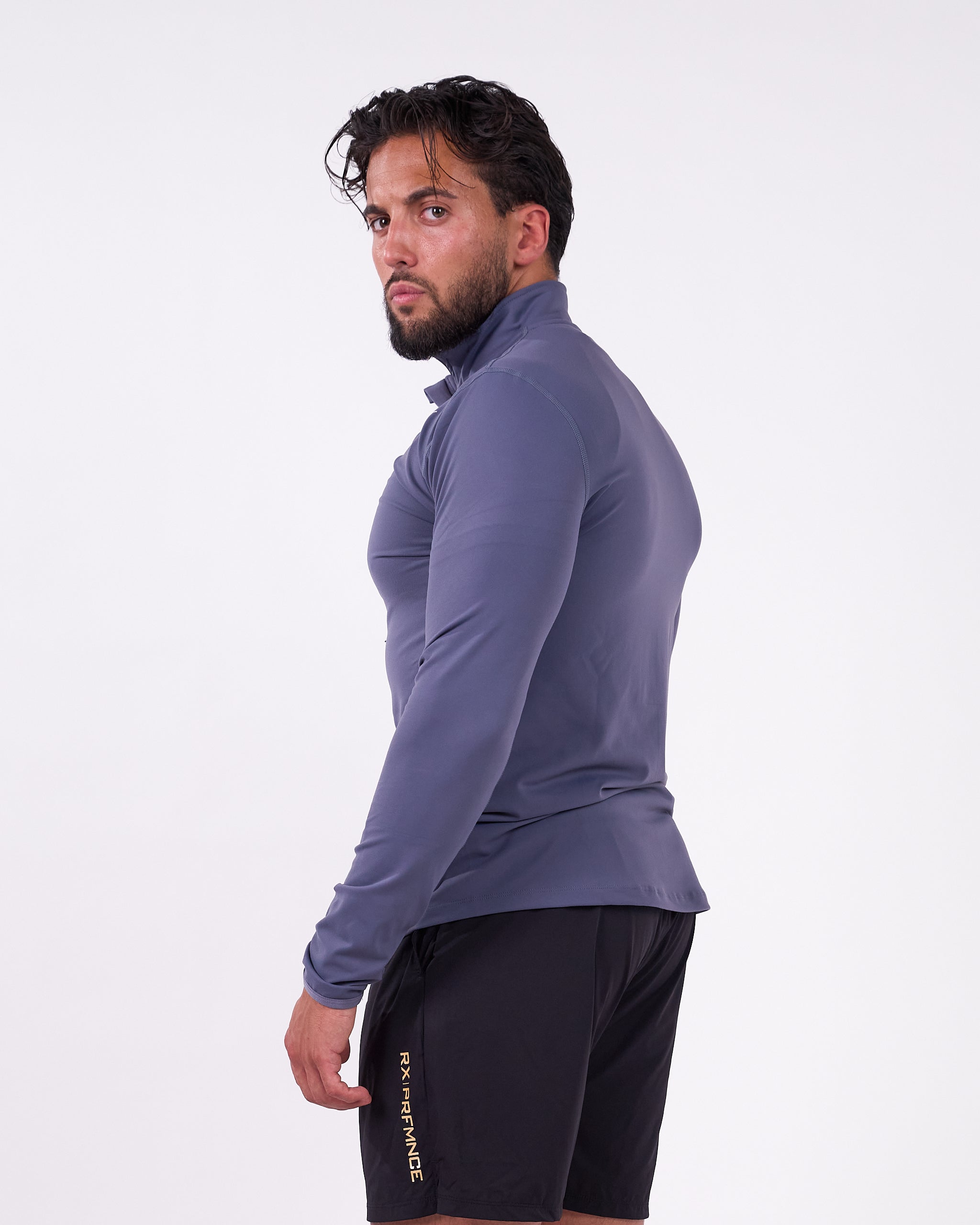 Performance Long Sleeve Dark Grey-3