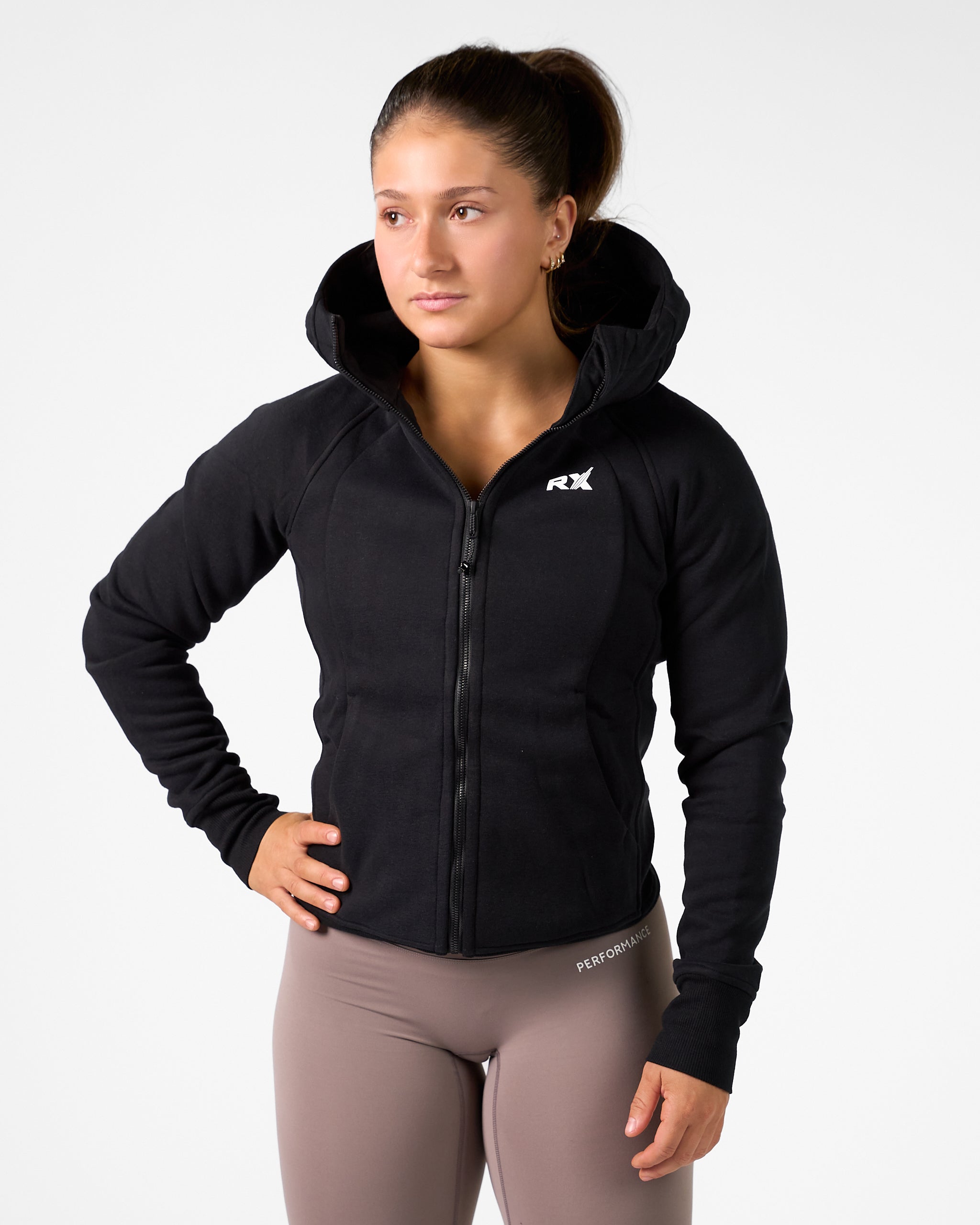 Sudadera con capucha Karen negra