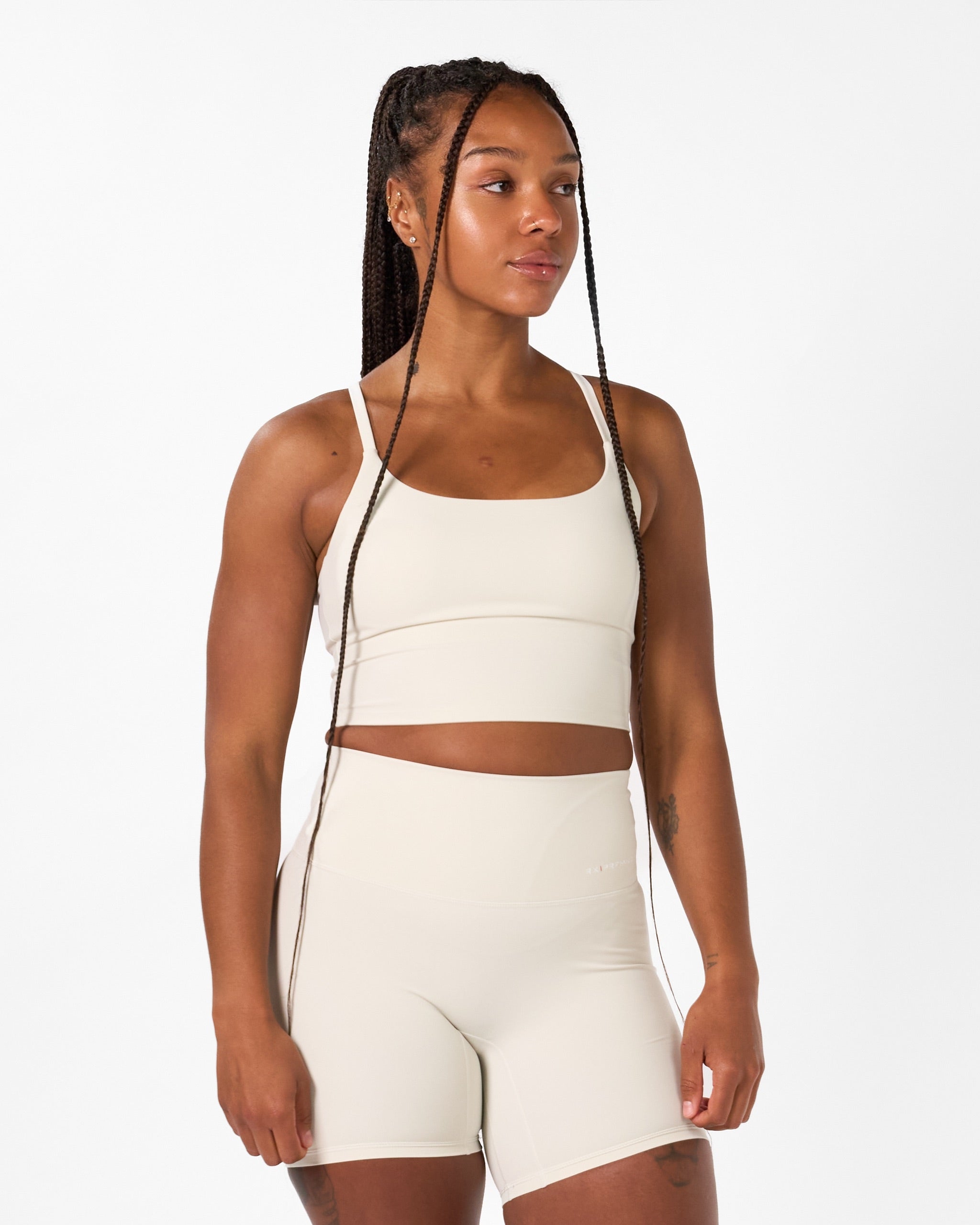 Isabel Crop Top Off White-1