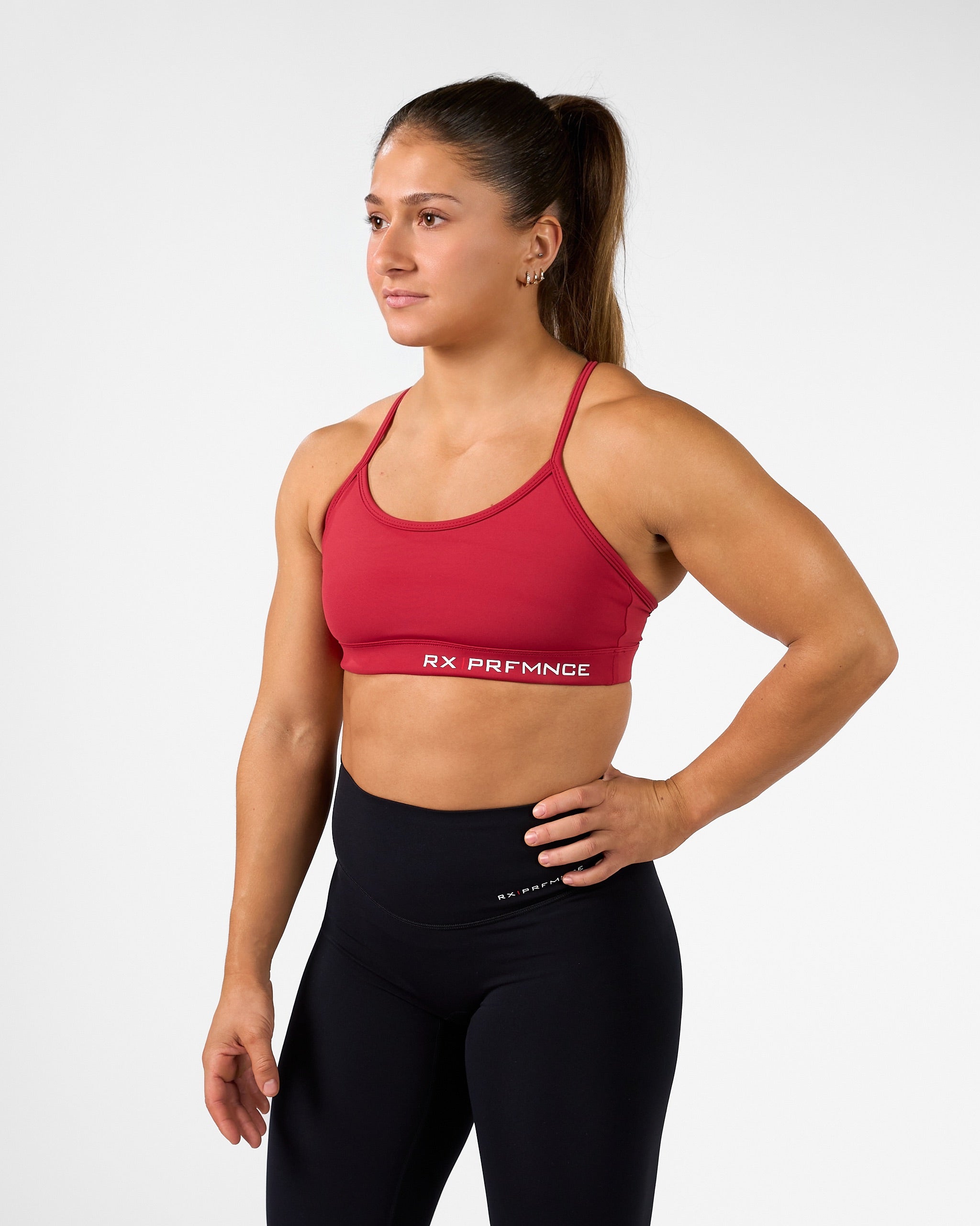 Barbara Sport Bra Red Velvet