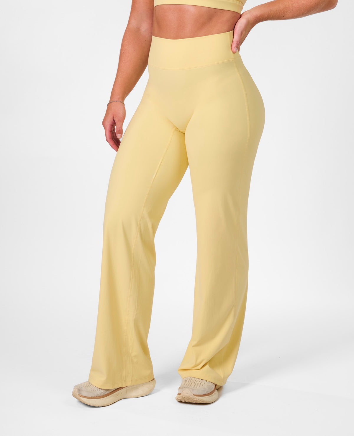 Helen Soft Pants Pastel Yellow-3